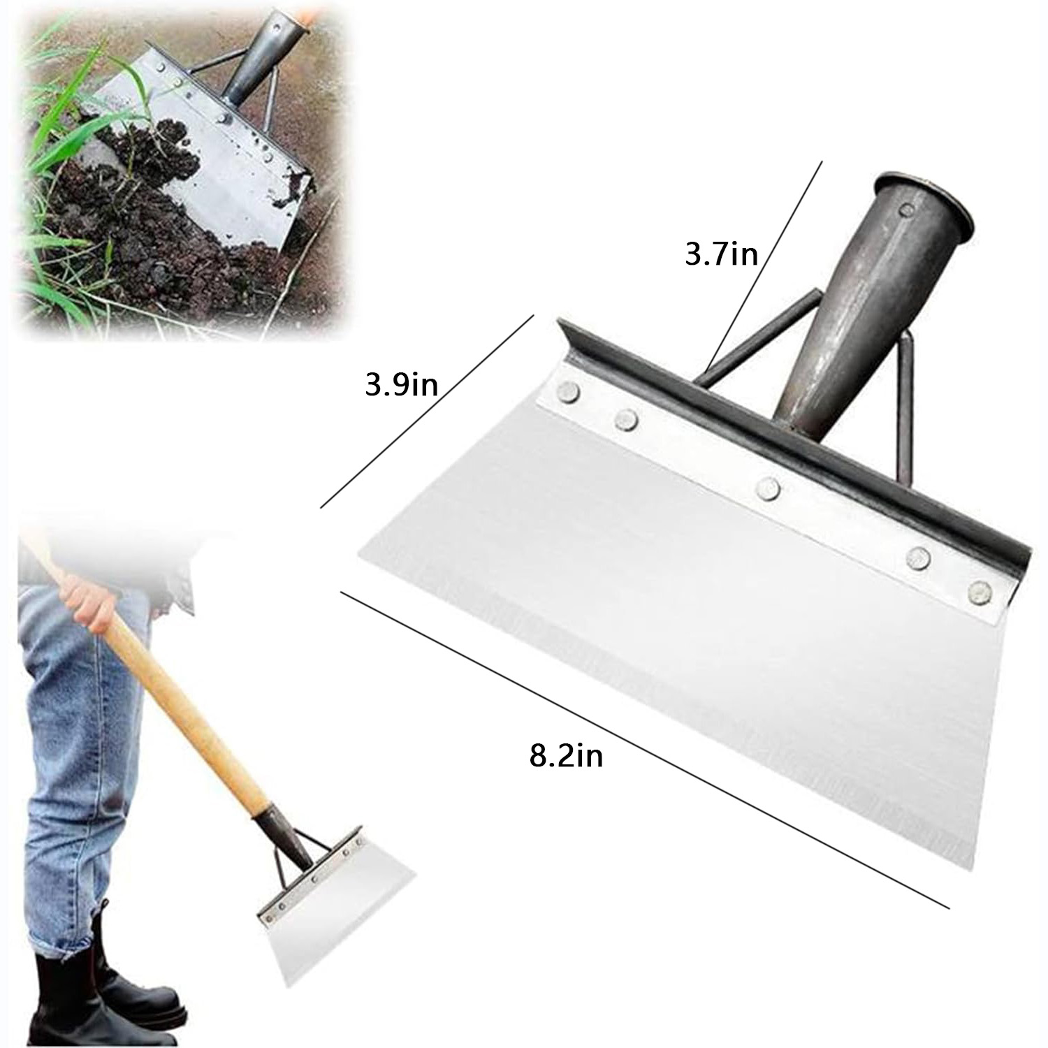 Multifunctional Cleaning Shovel
