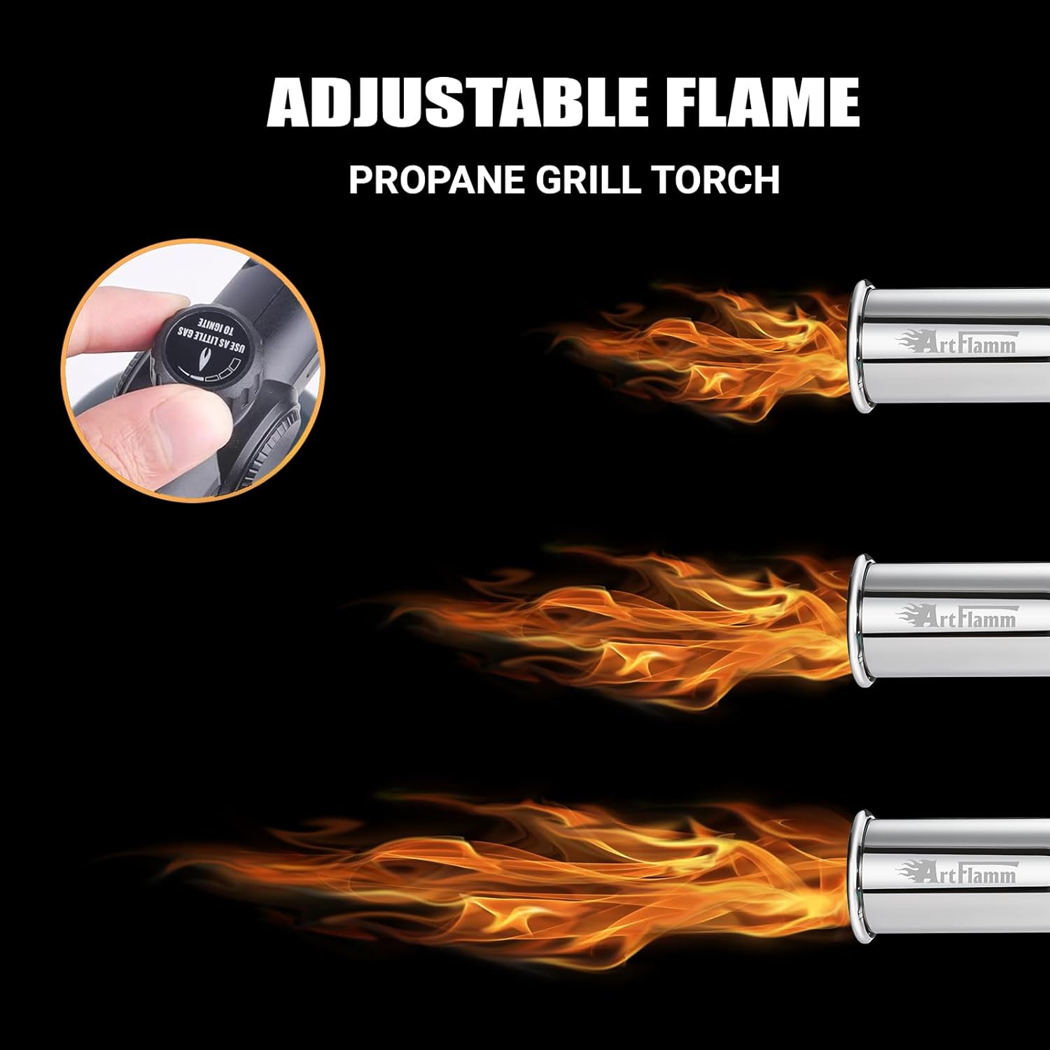 Powerful Cooking Propane Torch Head