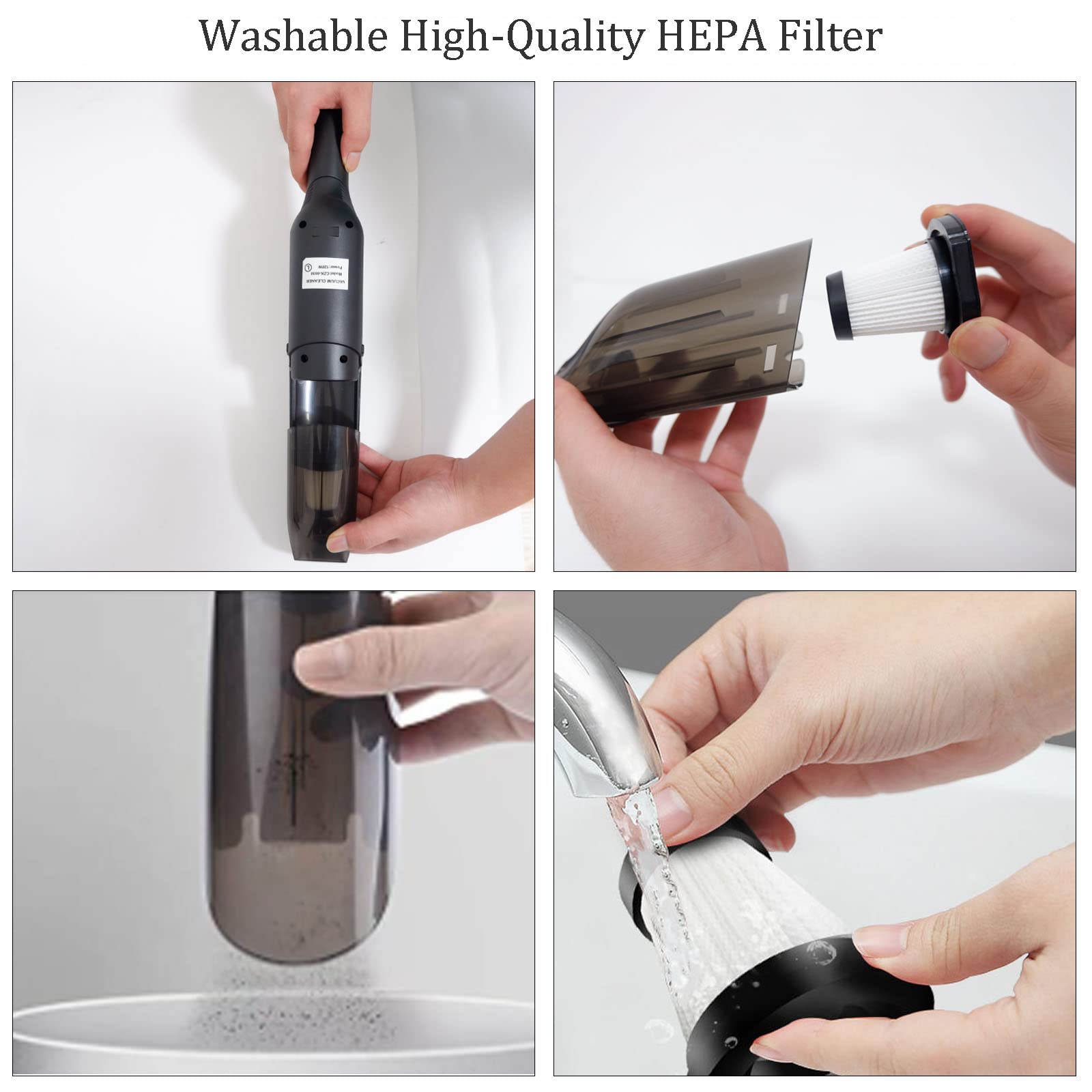 Compact Car Vacuum Cleaner