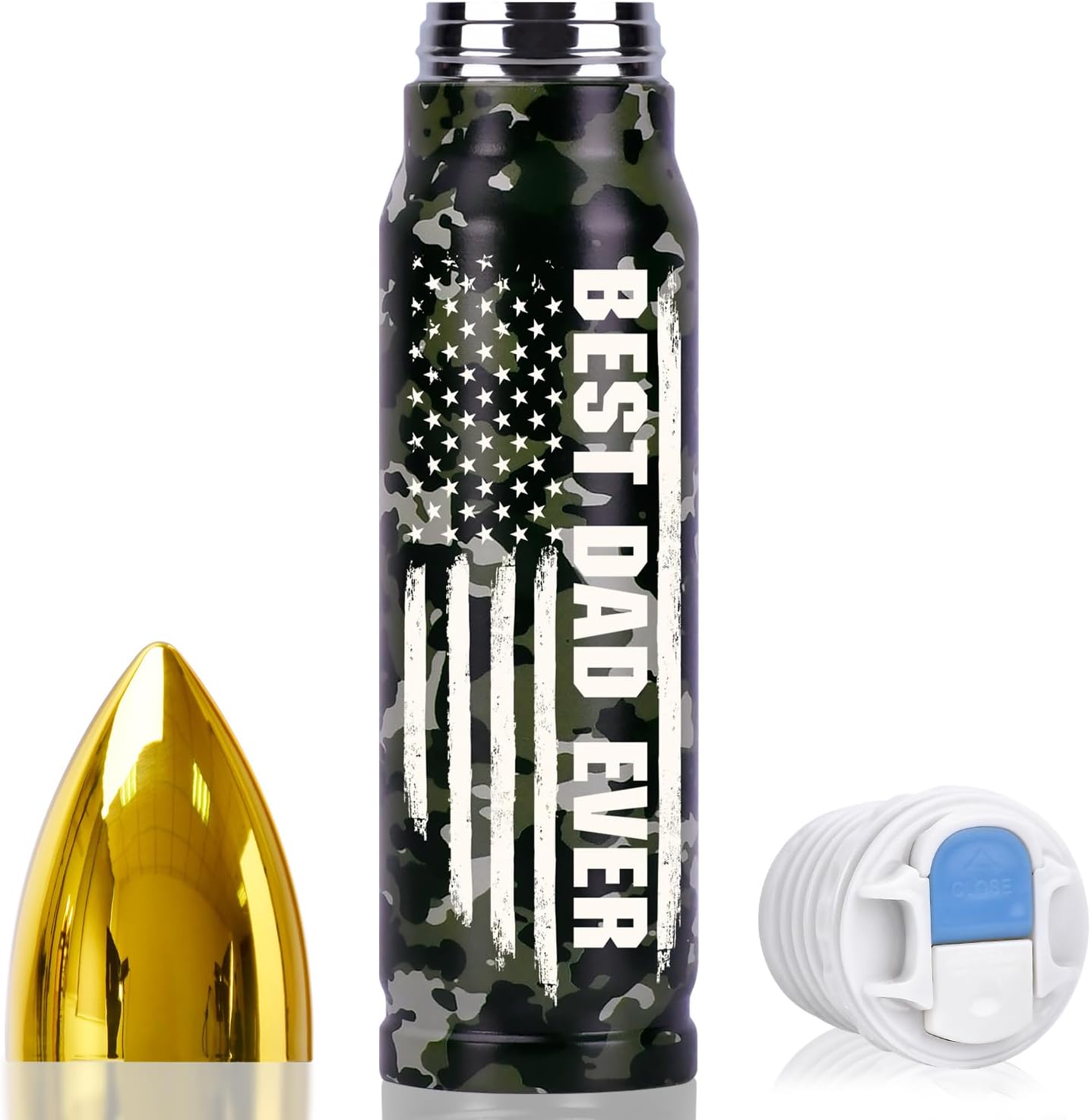 Fathers Day Dad Gifts 17oz Stainless Steel Bullet Tumble