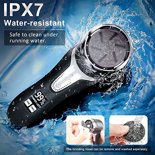 Electric Foot De-Callus With Dander Vacuum And Led Display