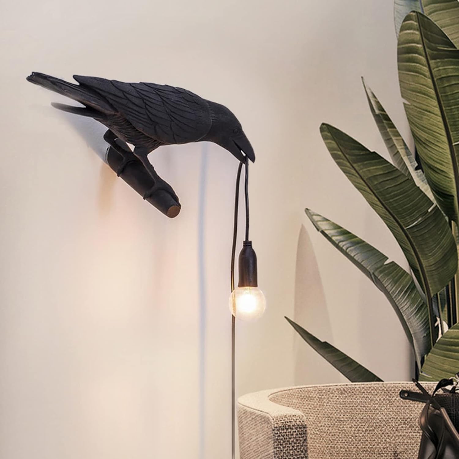 Crow Lamp