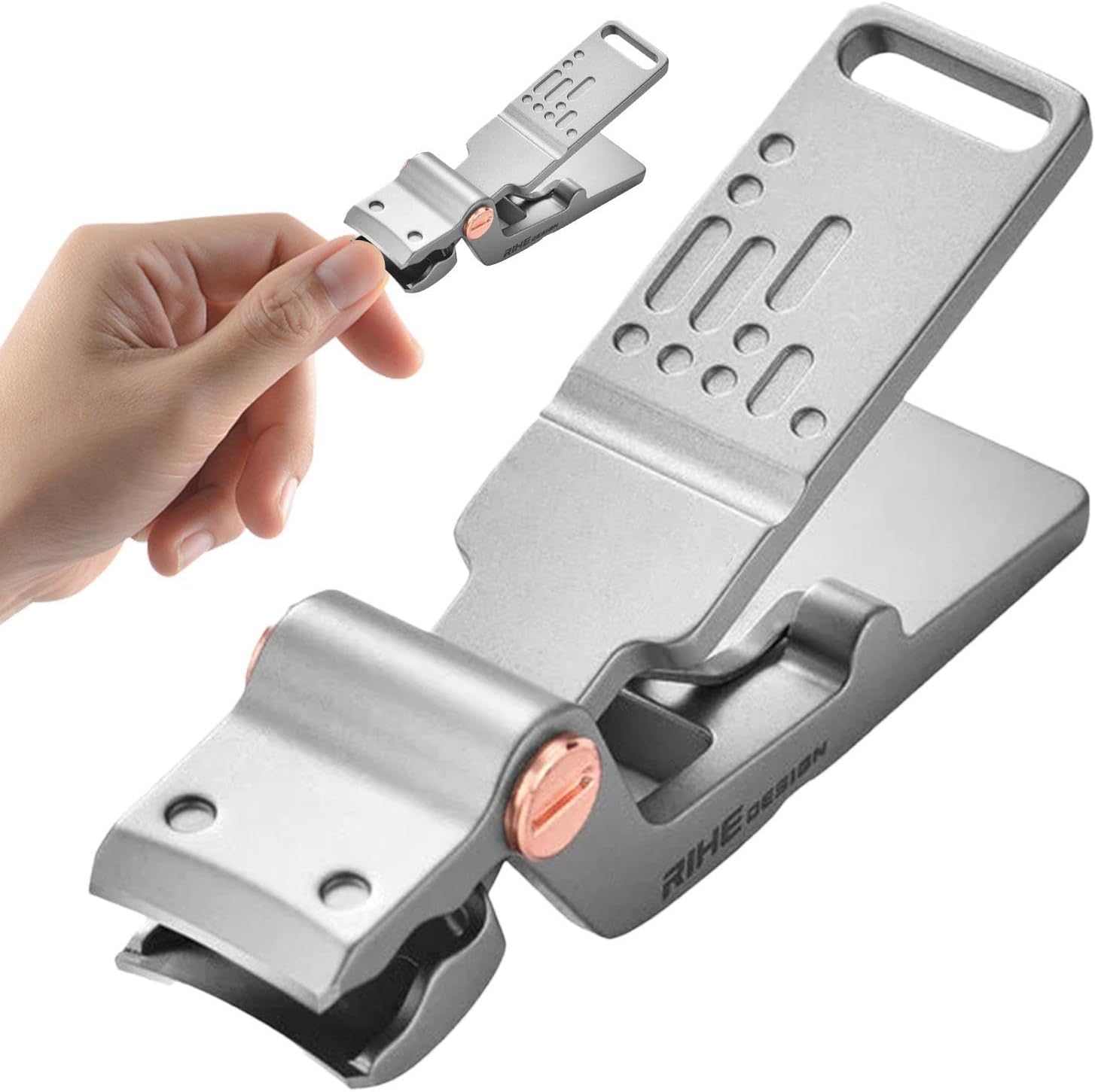 New Crocodile Nail Clippers Splash-Proof Large Opening Nail Clippers