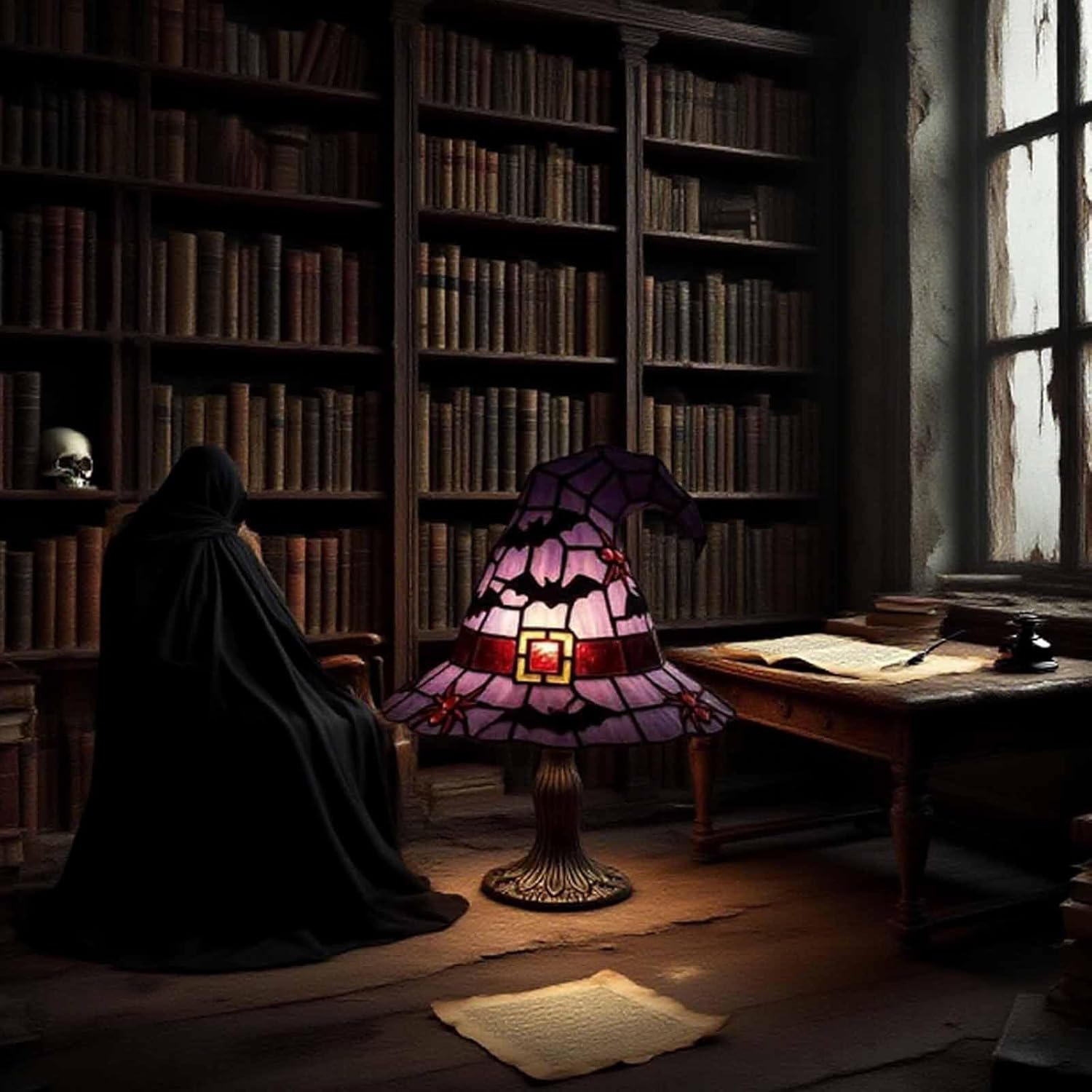 🔥Last Day 49% OFF - Witch Hat Table Lamp Ornament