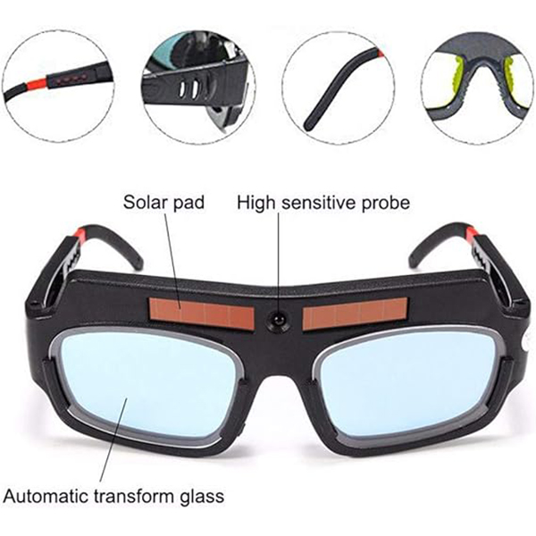 🛠️ Hot Deal ! – Solar Auto-Darkening Welding Goggles – Eye Protection with Smart Light Control