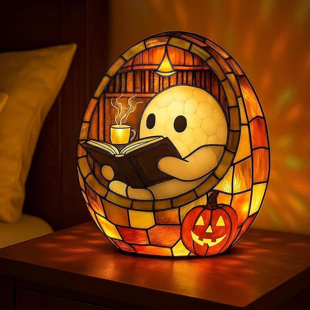 Ghost Reading Book Lamp