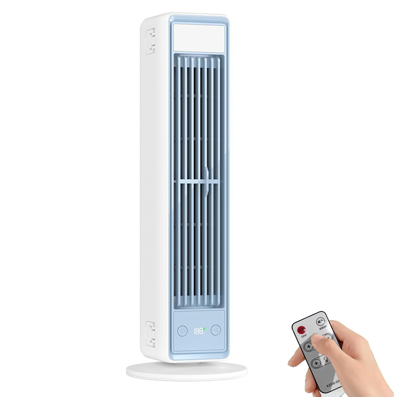 AeroFlow™ Senior-Comfort Edition | Ultra-Silent Cordless Tower Fan