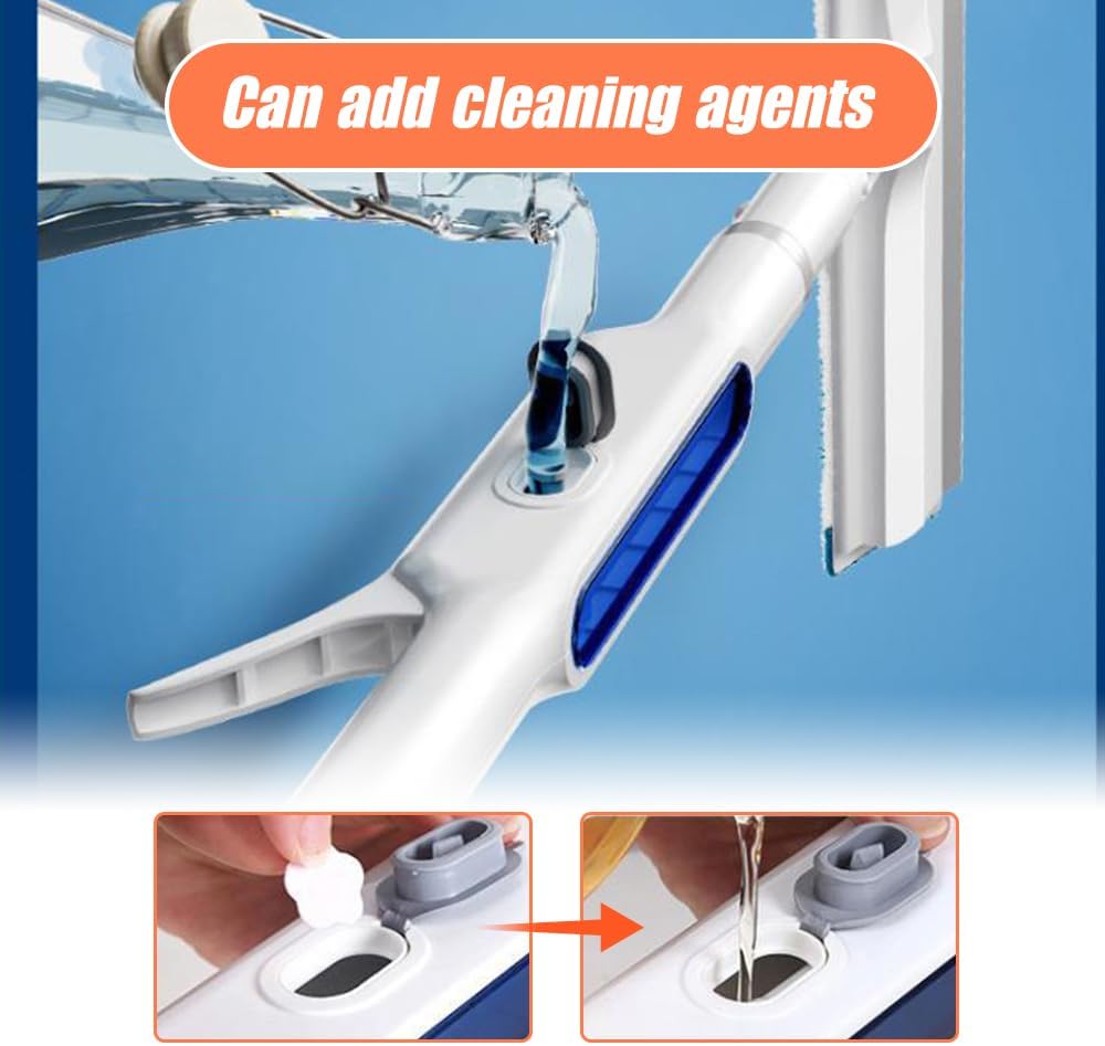 🔥 Squeegee for Window Cleaning with Spray