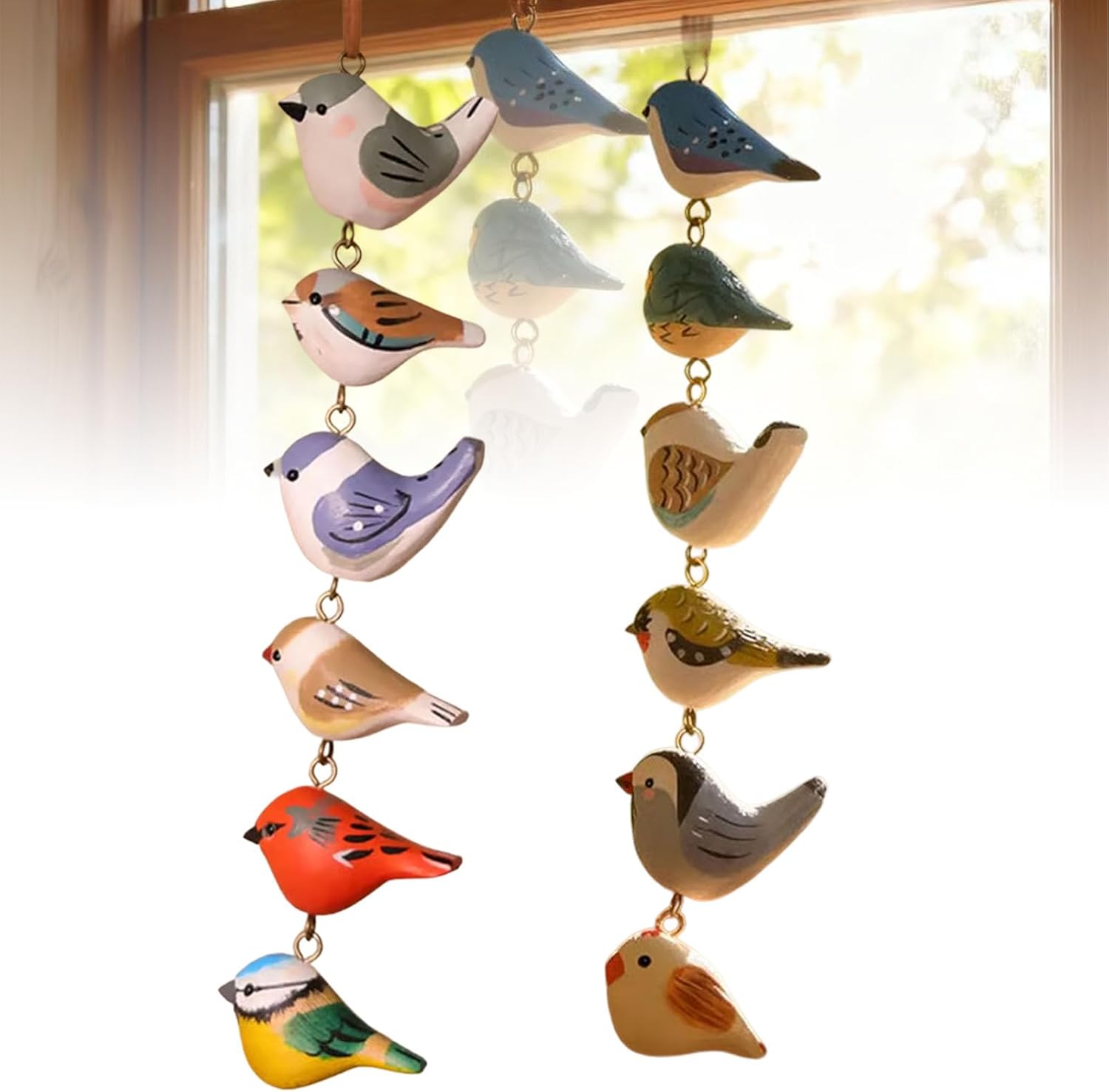 🐦Handmade Wooden Bird Ornament