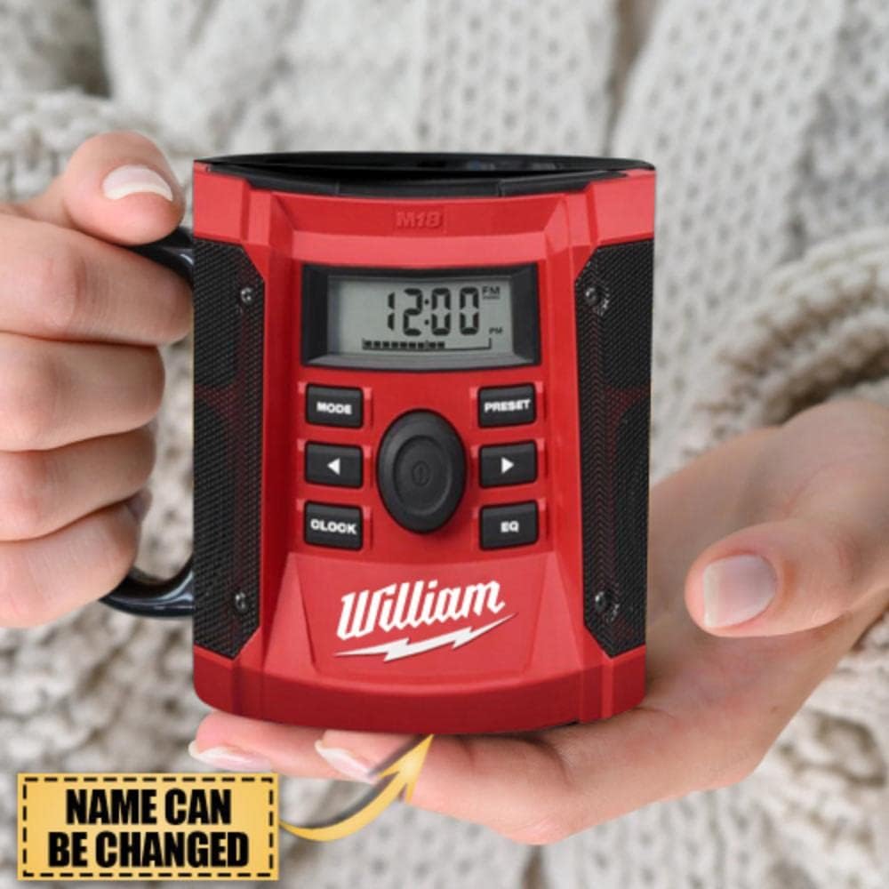 Personalized Power Tool Ceramic Mug