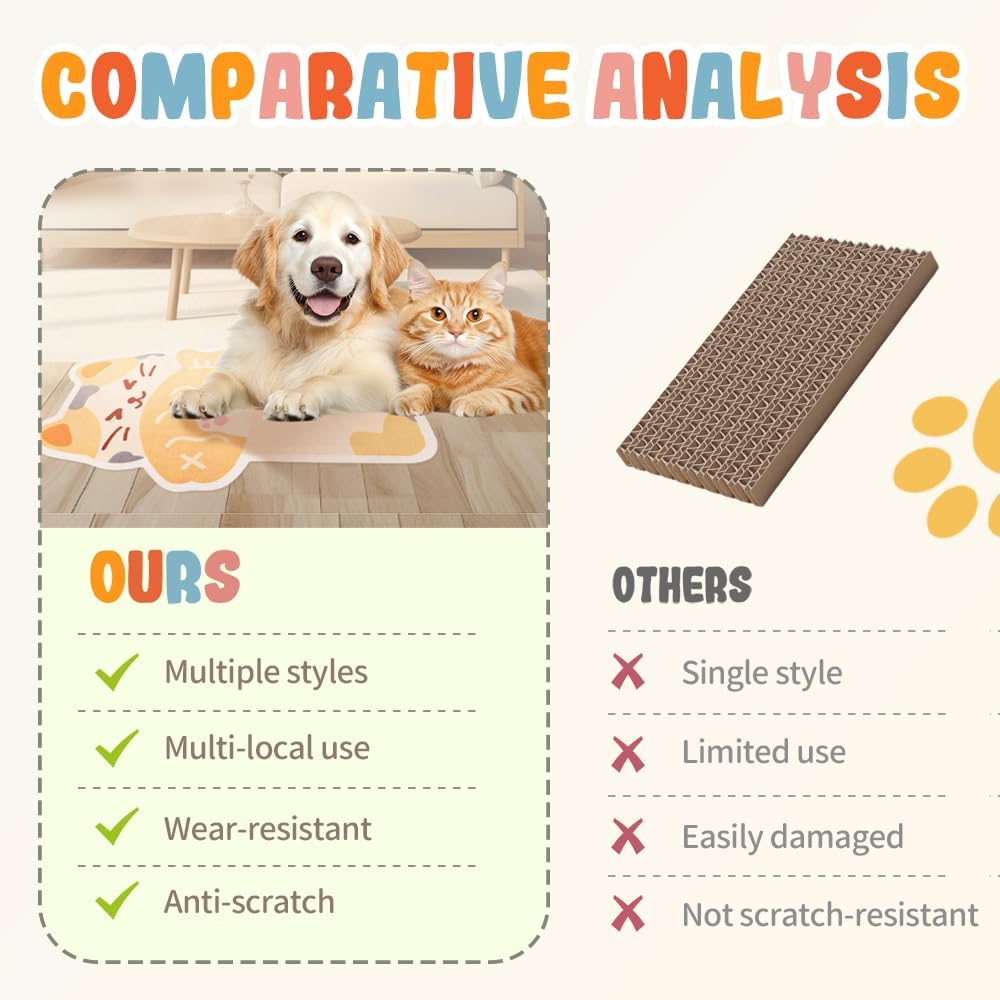 🐾Wall Mounted Cat Scratcher💕