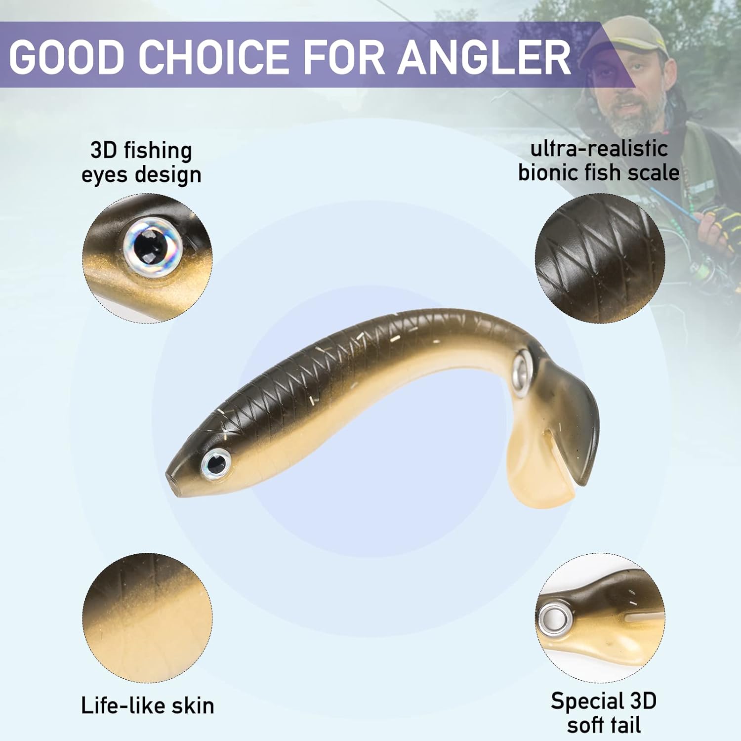 🔥🔥 Soft Bionic Fishing Lures