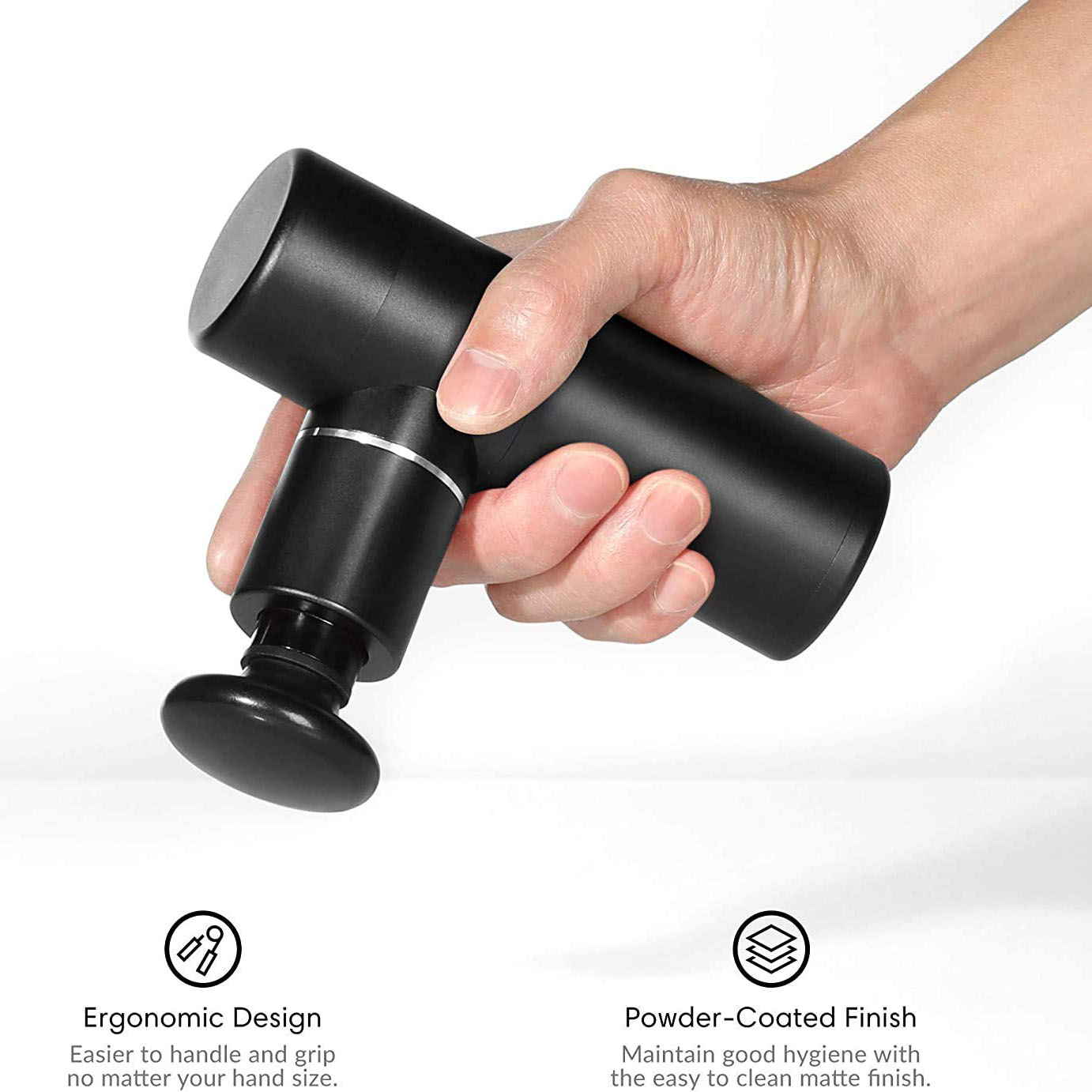 Mini portable impact electric massage gun