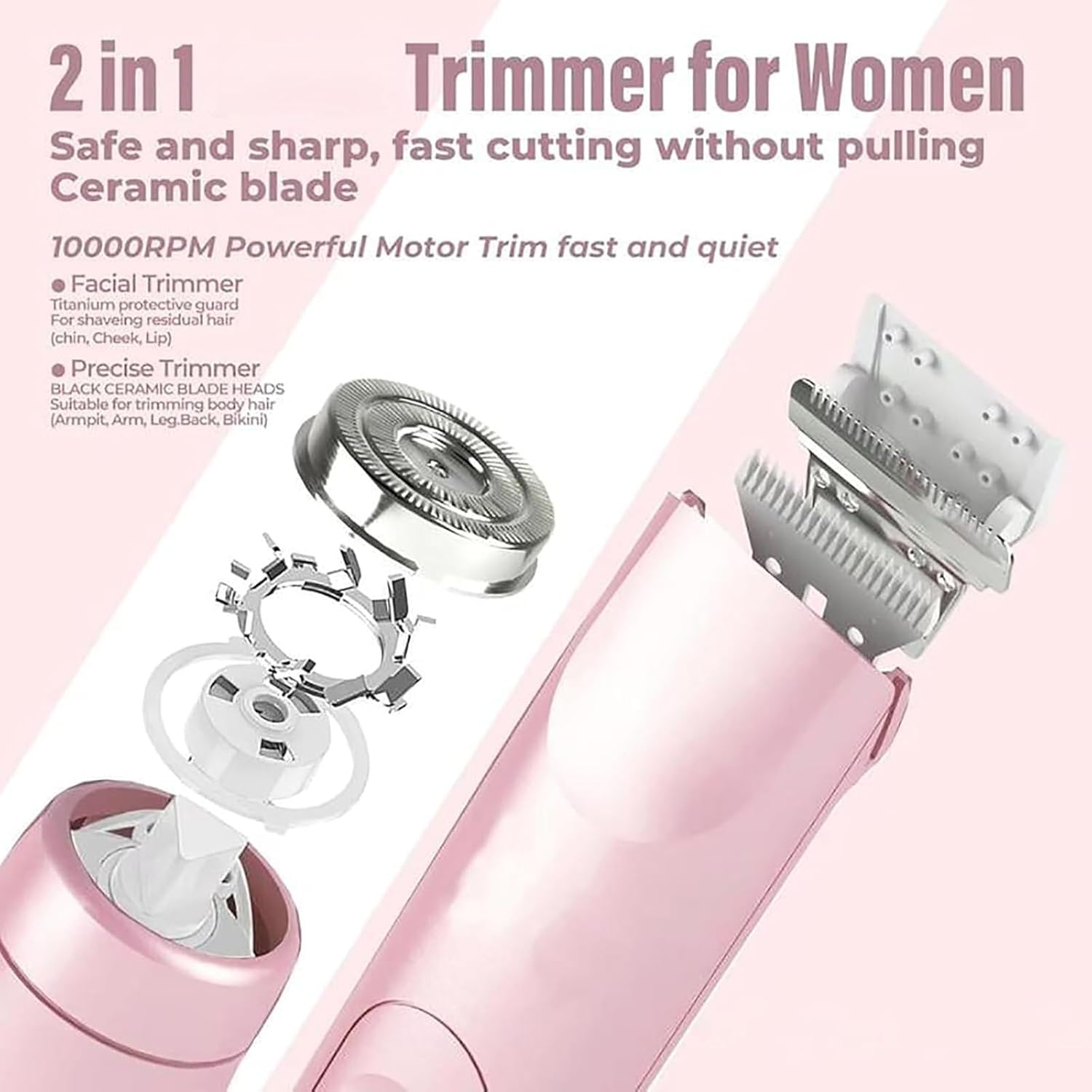 🎁 Comfort 2 in 1 Electric Lady Shaver