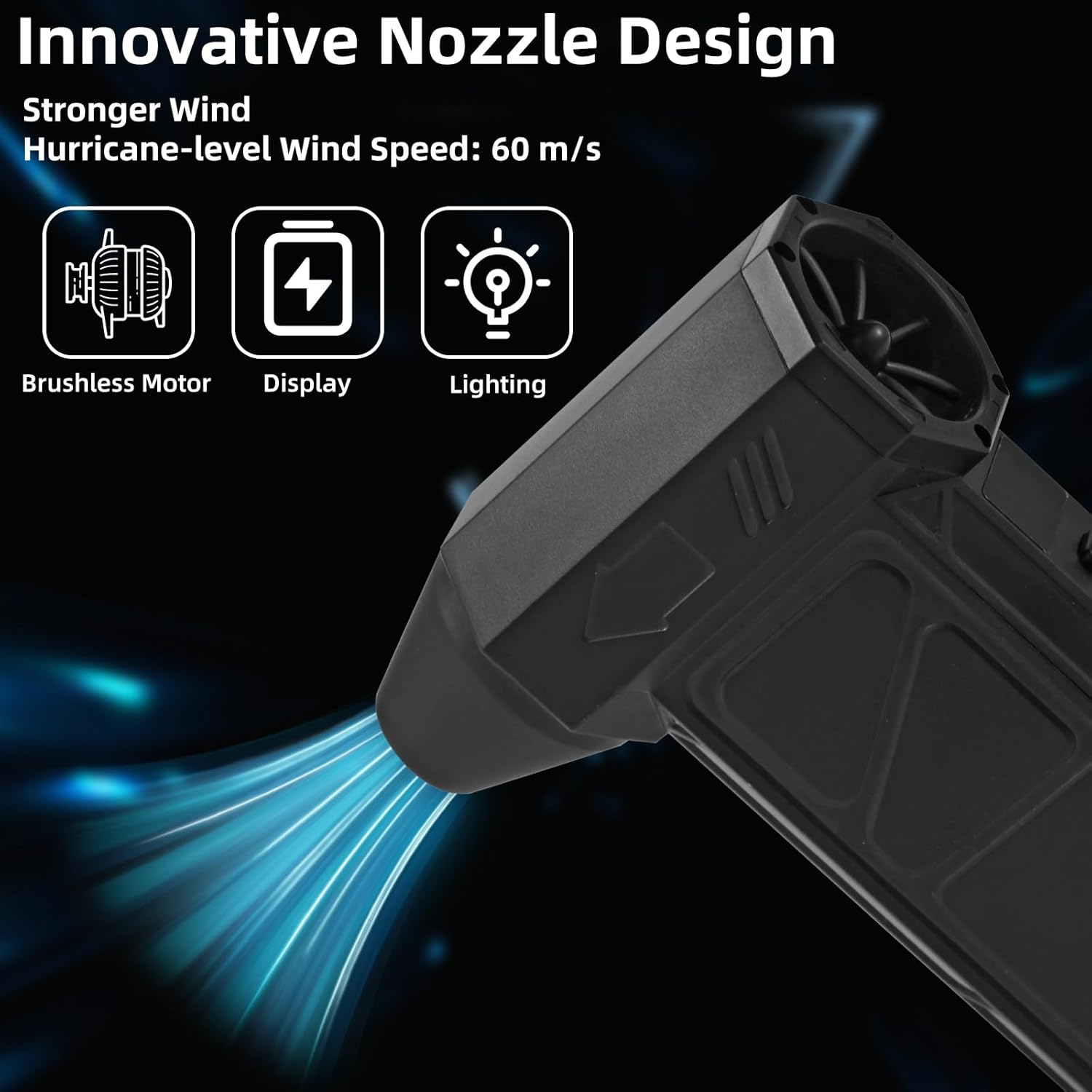 Duster with Blow & Suction Dual Function Handheld Fan