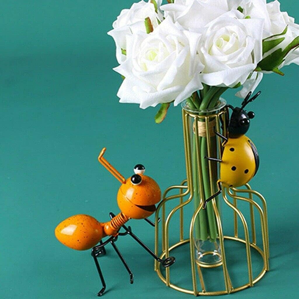 4 Pack Metal Ant Art Sculptures Garden Decorations