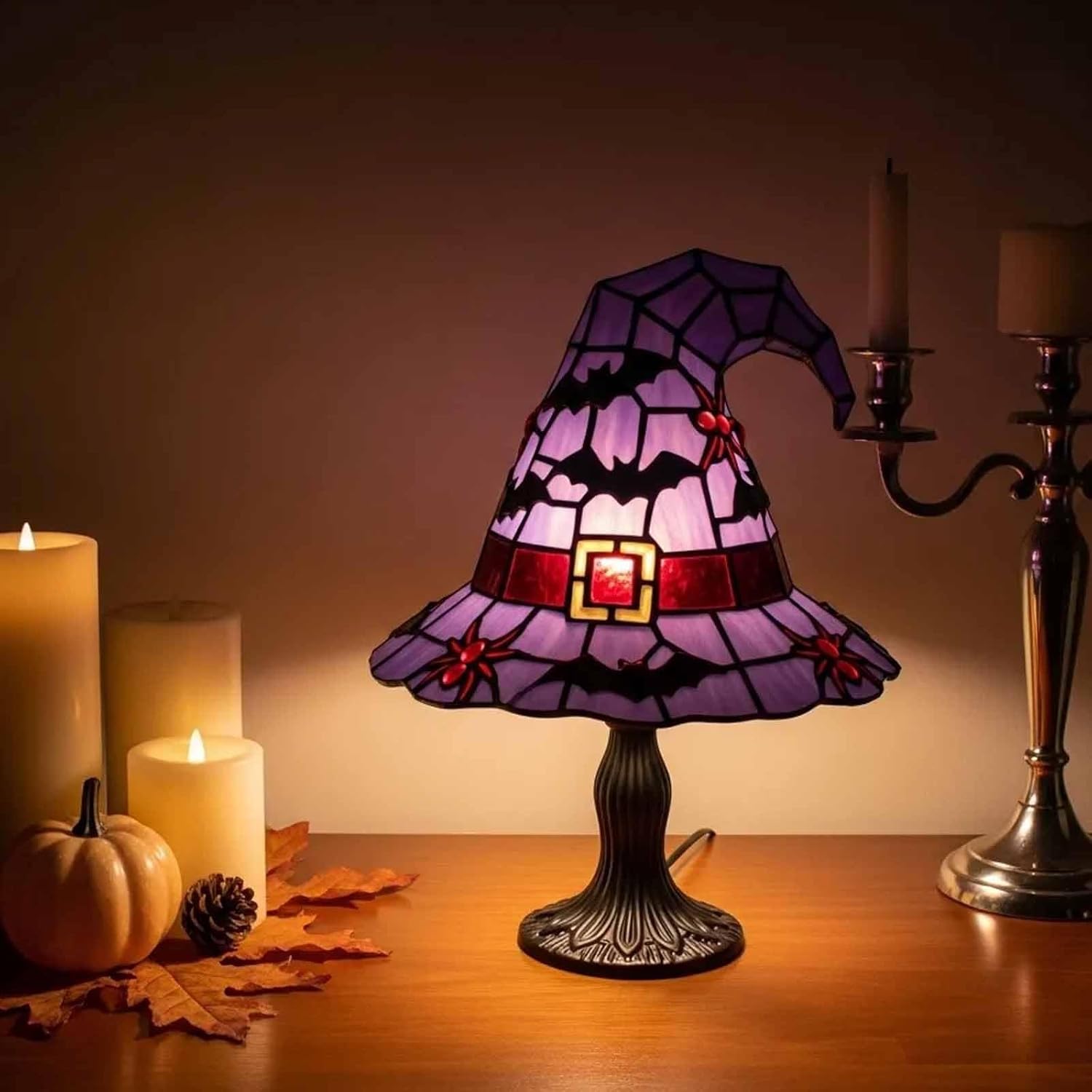 🔥Last Day 49% OFF - Witch Hat Table Lamp Ornament