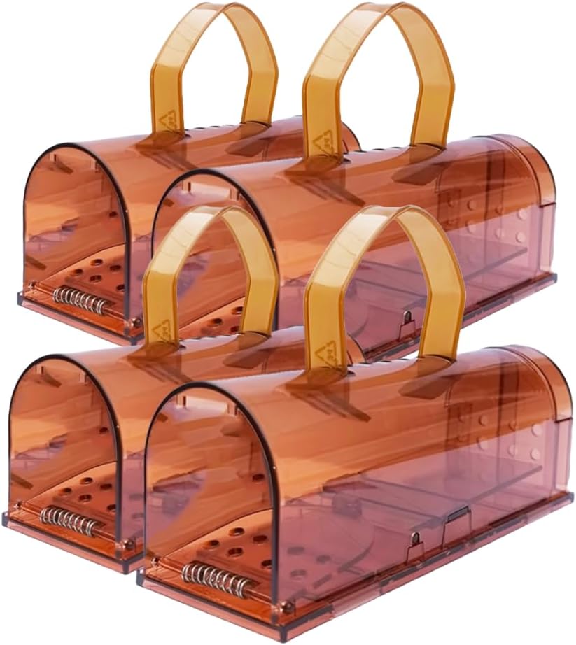 Reusable humane mouse trap