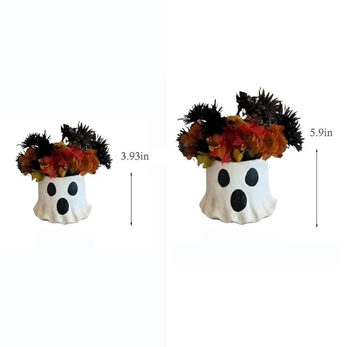 2024 New Cutest Ghost Bucket, Ghost Barrel, Halloween Planter