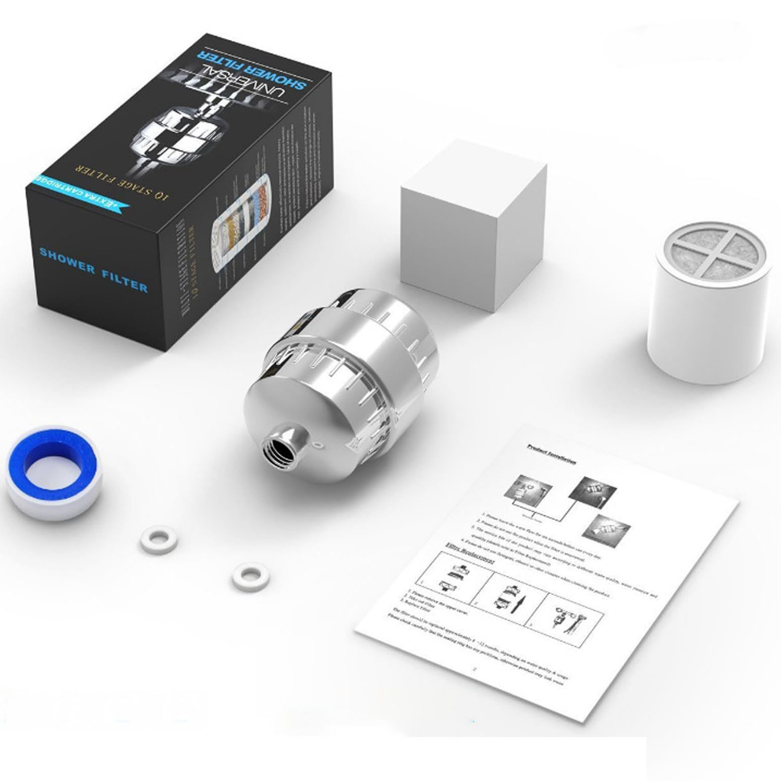 Shower Water Filter System for Hard Water