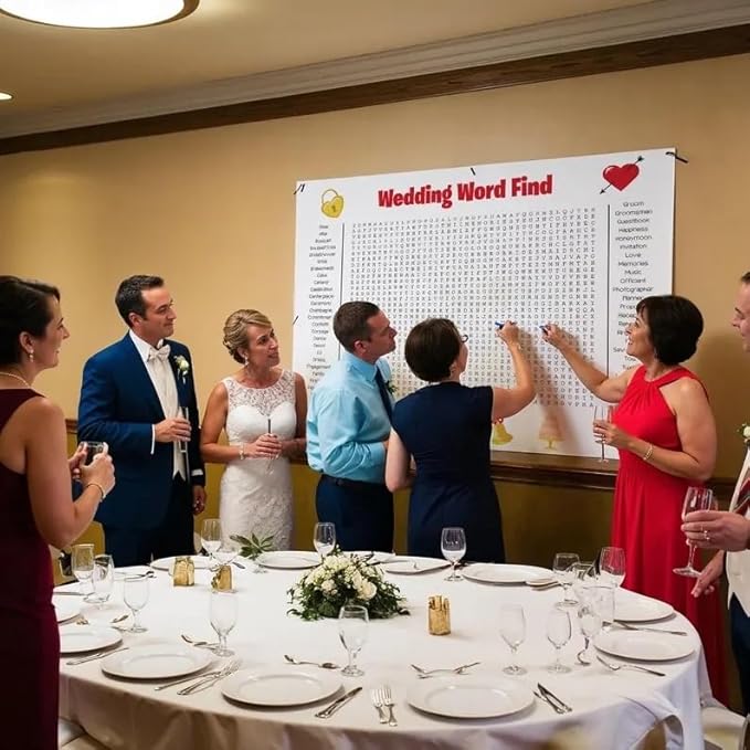 🎉 Jumbo Thanksgiving Word Search Poster – Giant 36"x24" Wall Game! 🎉