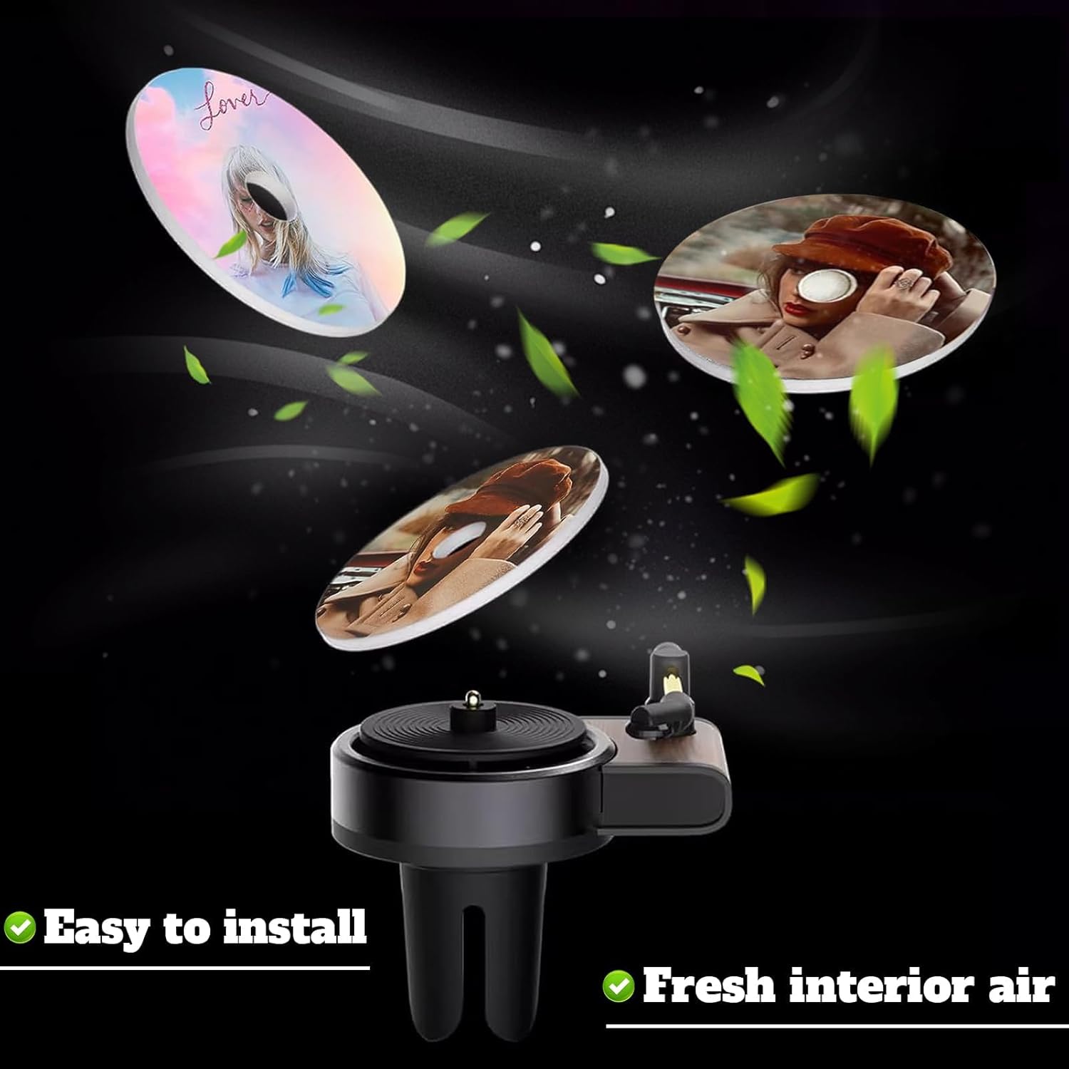 21-Pack Air Freshener Scented CD‘s Record Player