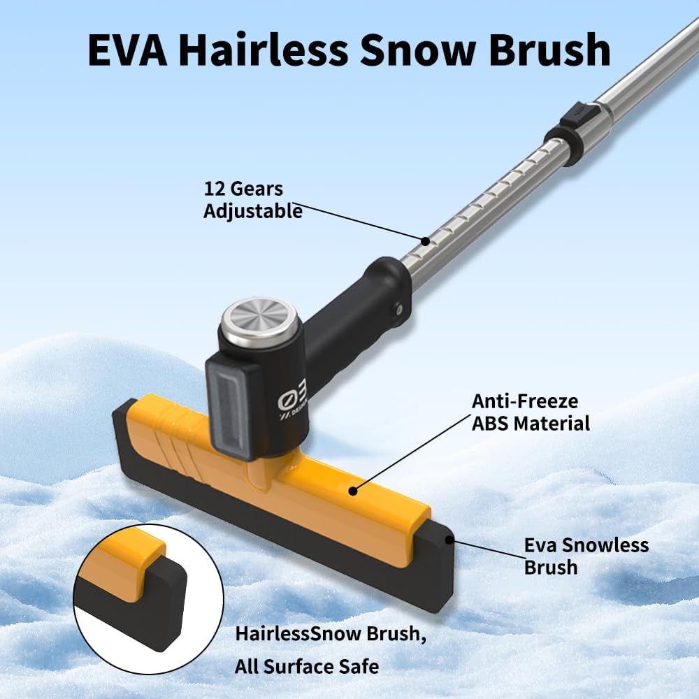 🚗Extendable Ice Scraper & Snow Brush