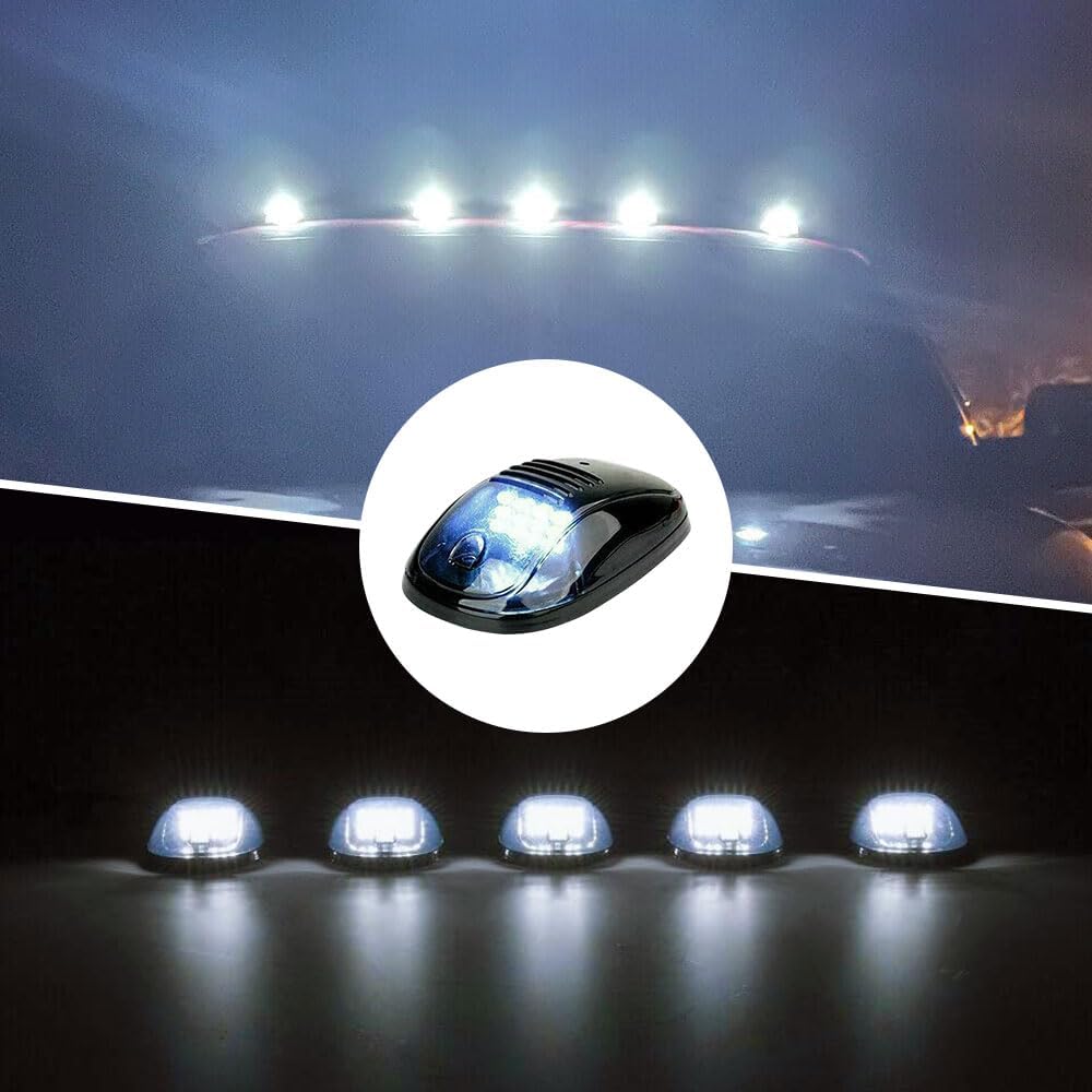 Solar Powered Cab Lights（Five in a set）