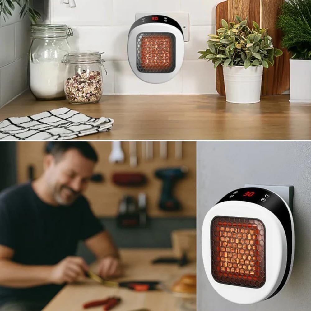 Rapid And Powerful Heating In 30 Seconds - Wall-Mounted Heater