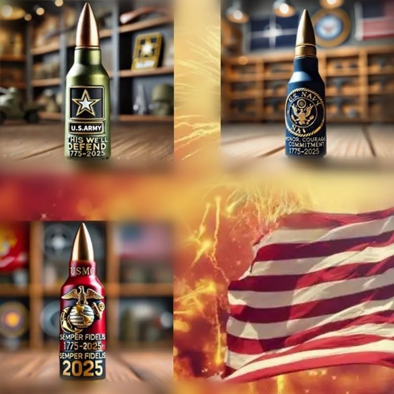 250th Anniversary Military Commemorative Bullet