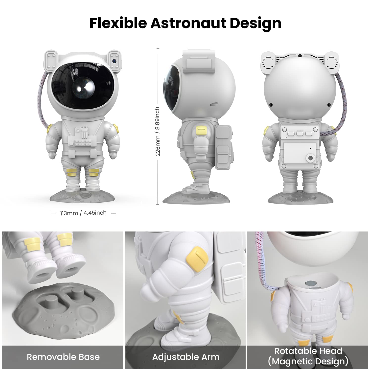 Keilini™ Astronaut Galaxy Sky Projector