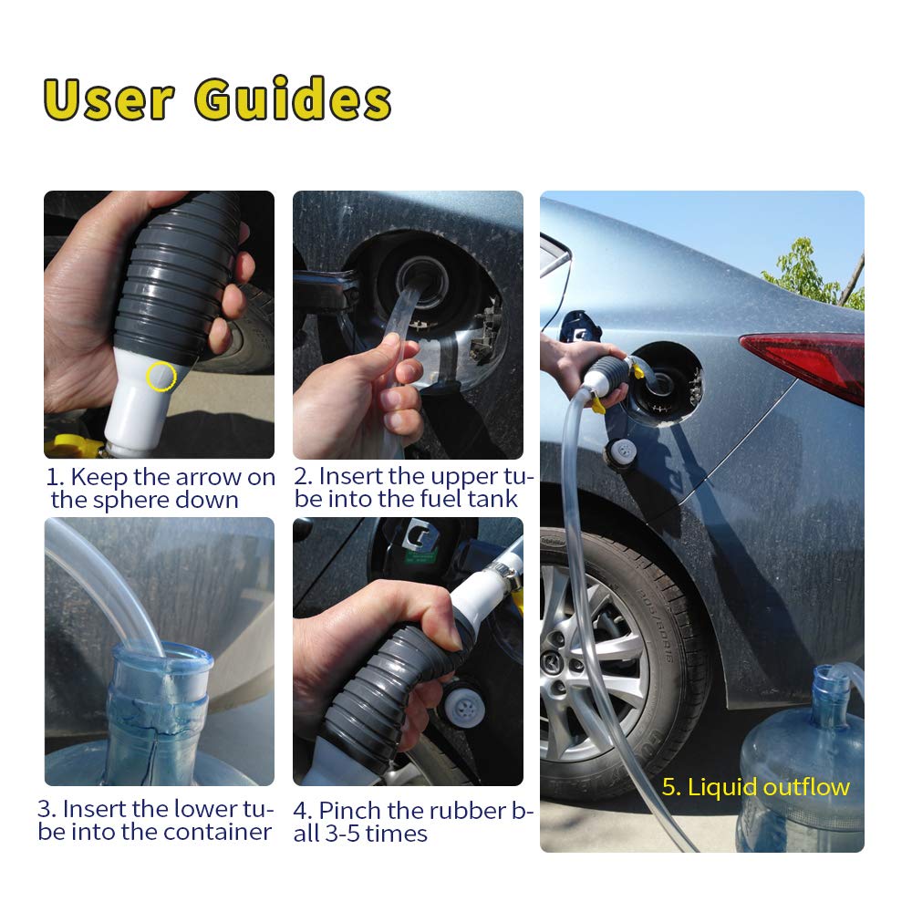 Multifunction Liquid Sucker 🧪Necessity for emergency fluid transfer🧪Siphon Pump