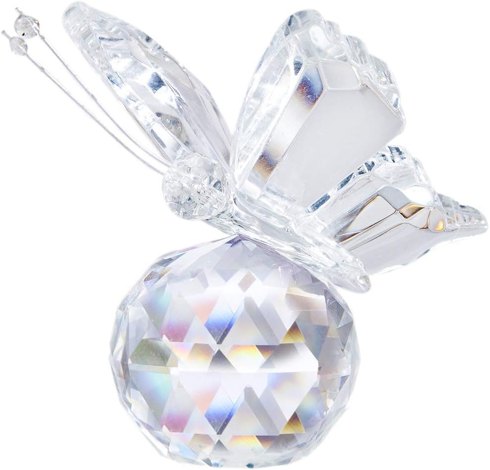 Crystal Flying Butterfly Decor 