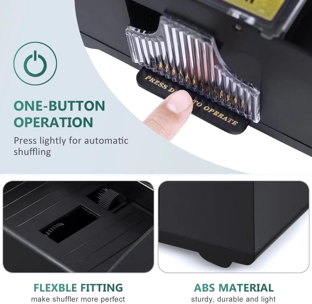 Automatic Card Shuffler 1/2/4/6 Decks