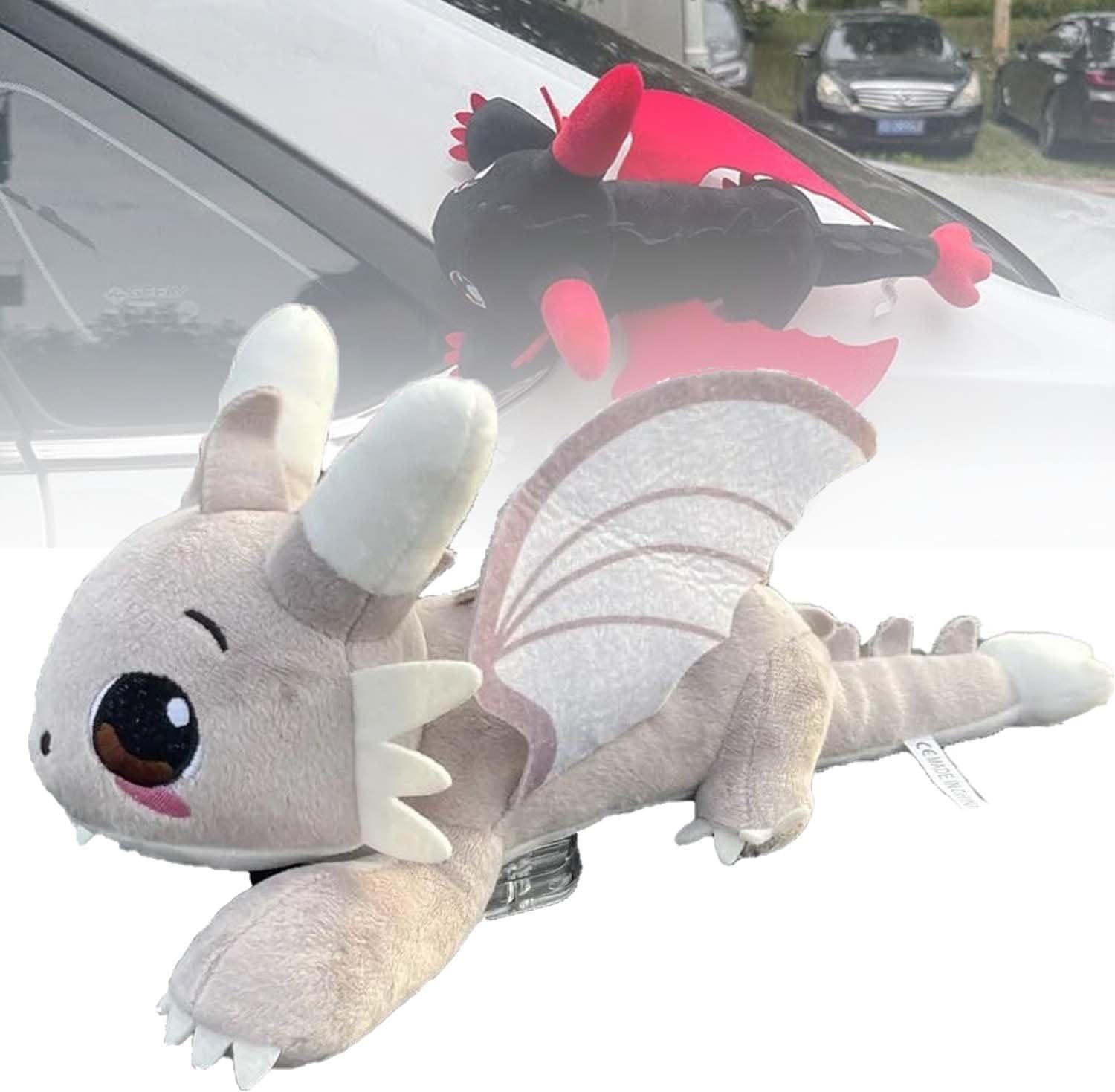 🐉Toothless Night & Light Fury: The Ultimate Car Companion!