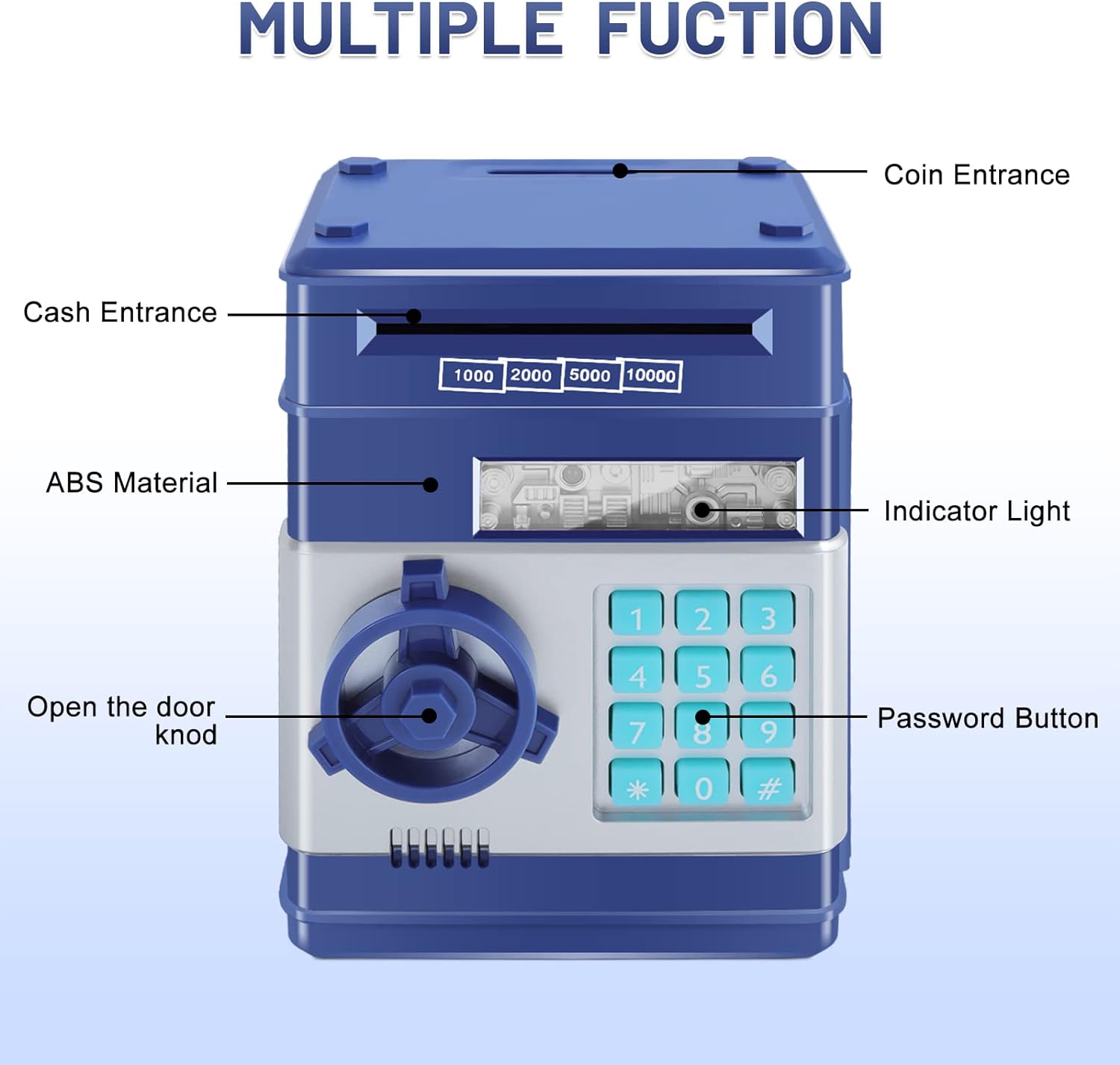 👑ATM Bank Electronic Piggy Bank