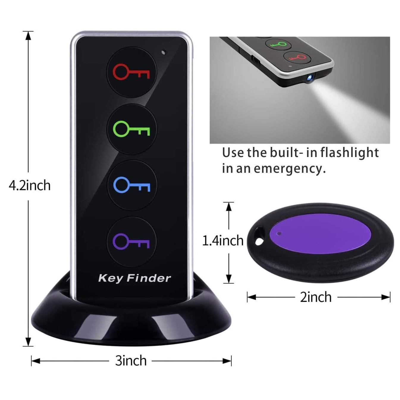 Wireless Remote Finder Key Finder 