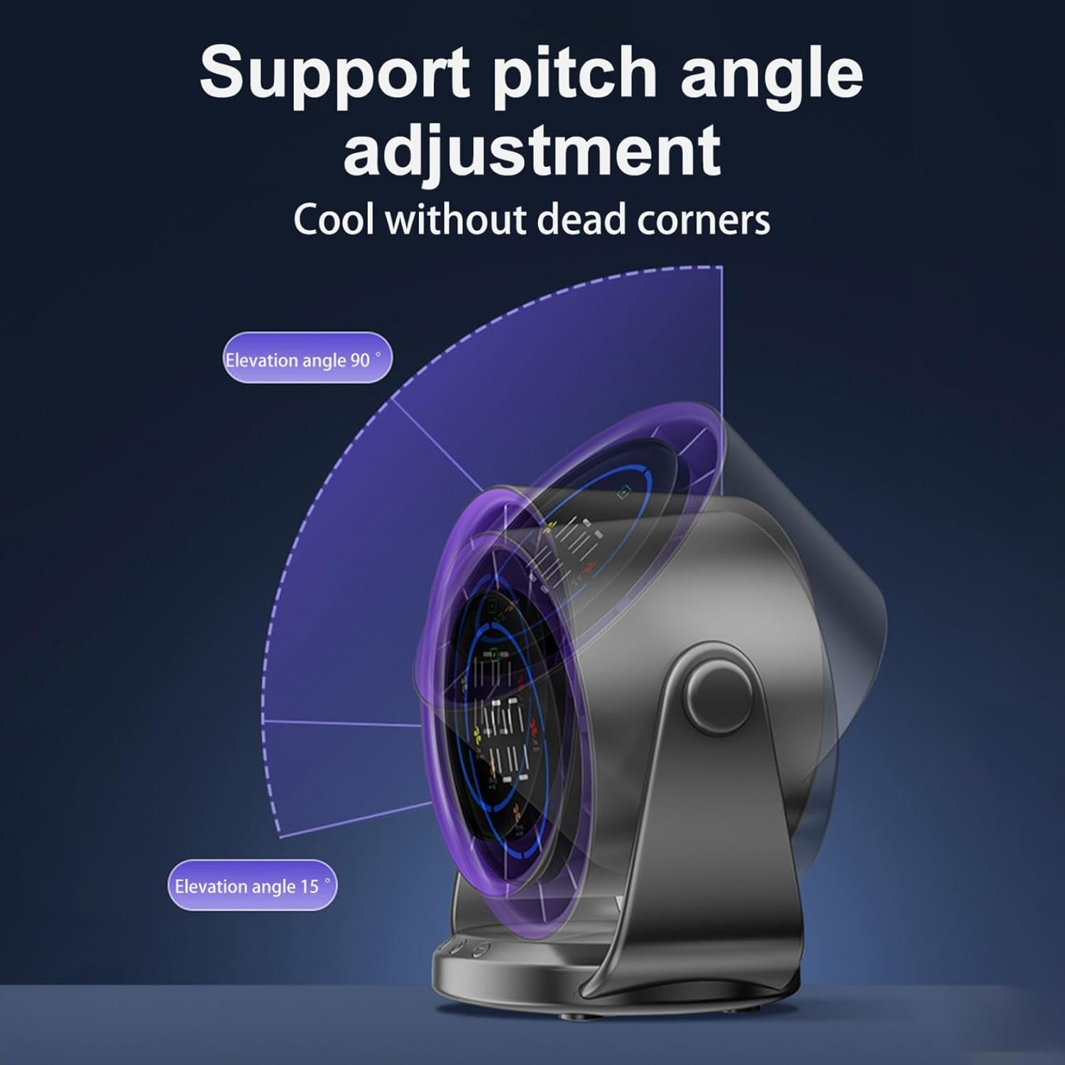 Ultra Quiet Wall-Mounted Desktop air Circulation Fan