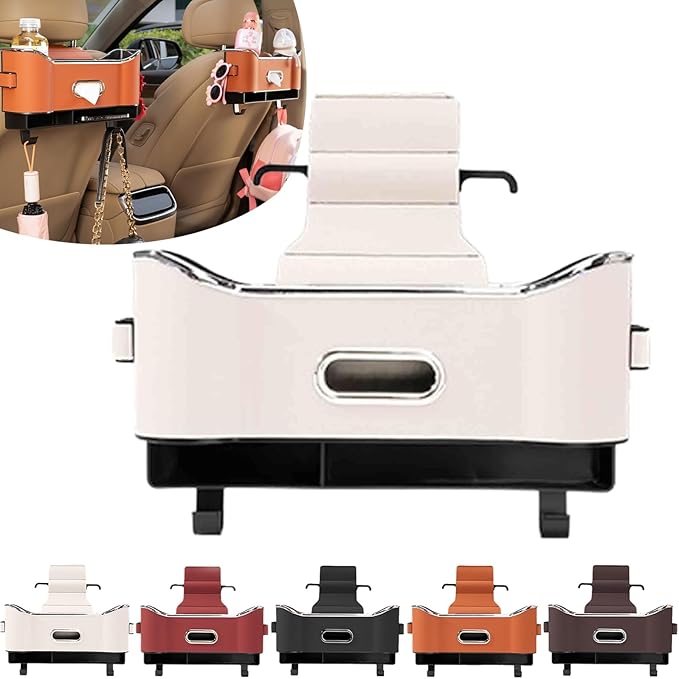 Multifunctional Car Seat Back Storage Box