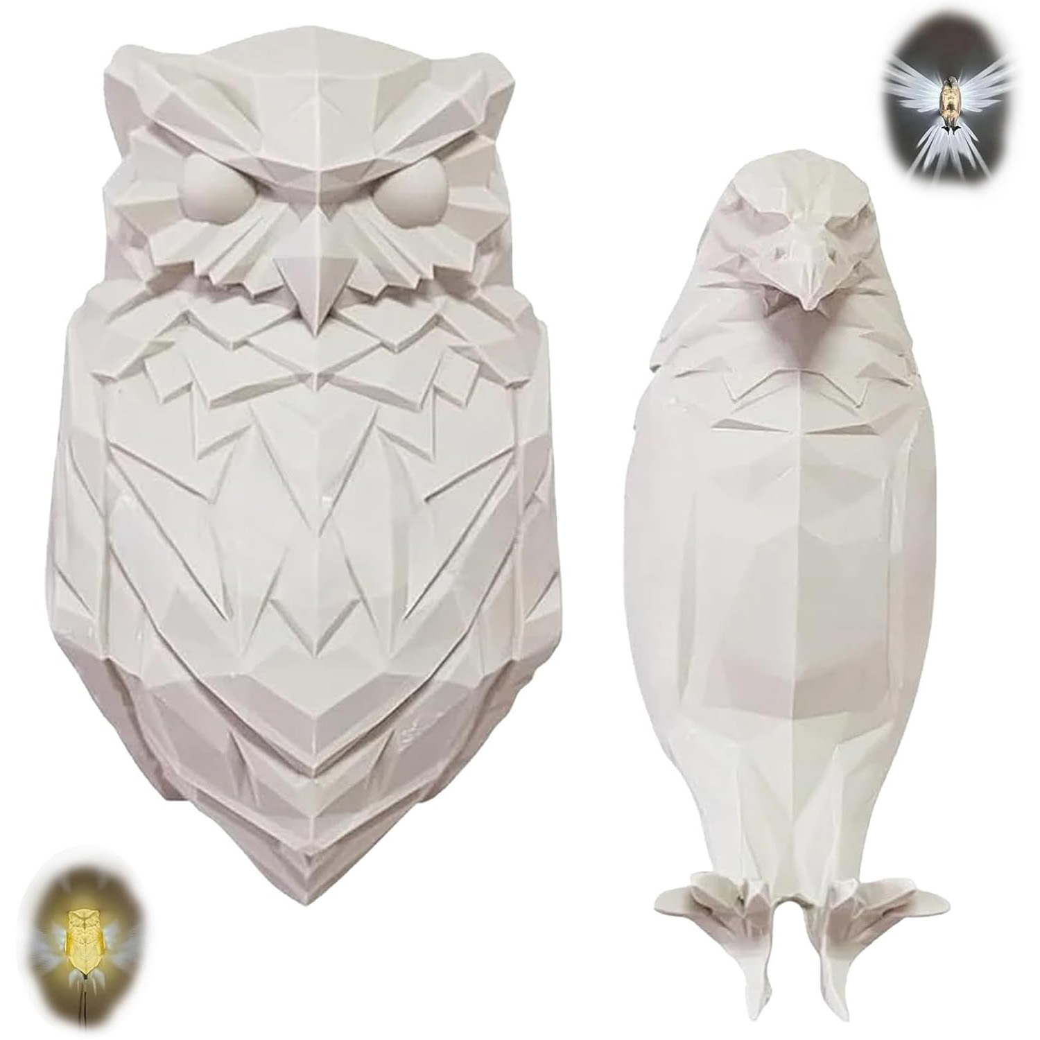 🔥 3D Bald Eagle & Owl LED Wall Light