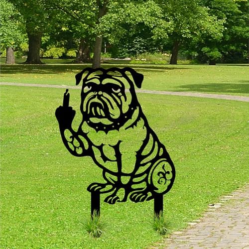 Hilarious Peeping Animal Metal Cutout