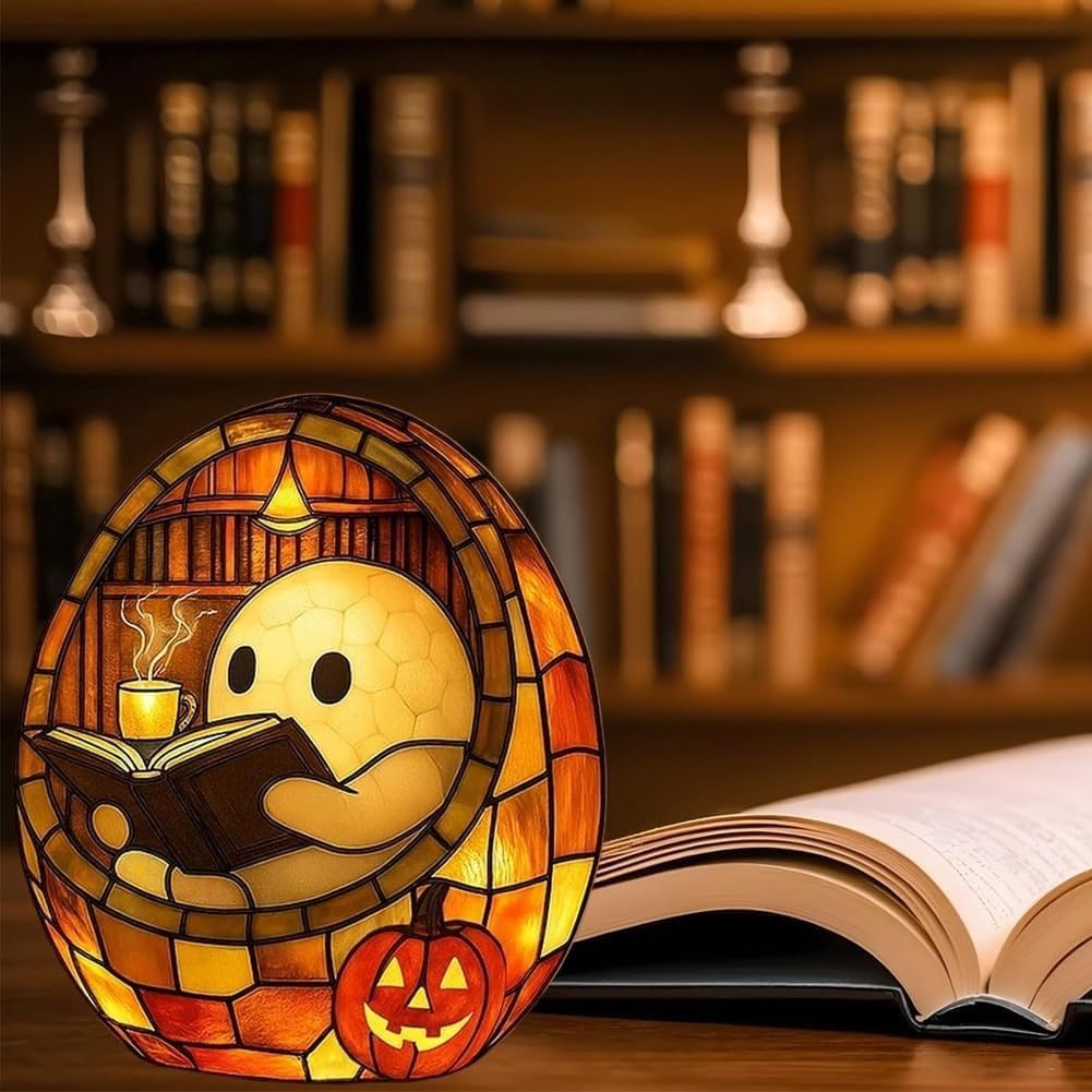 Ghost Reading Book Lamp