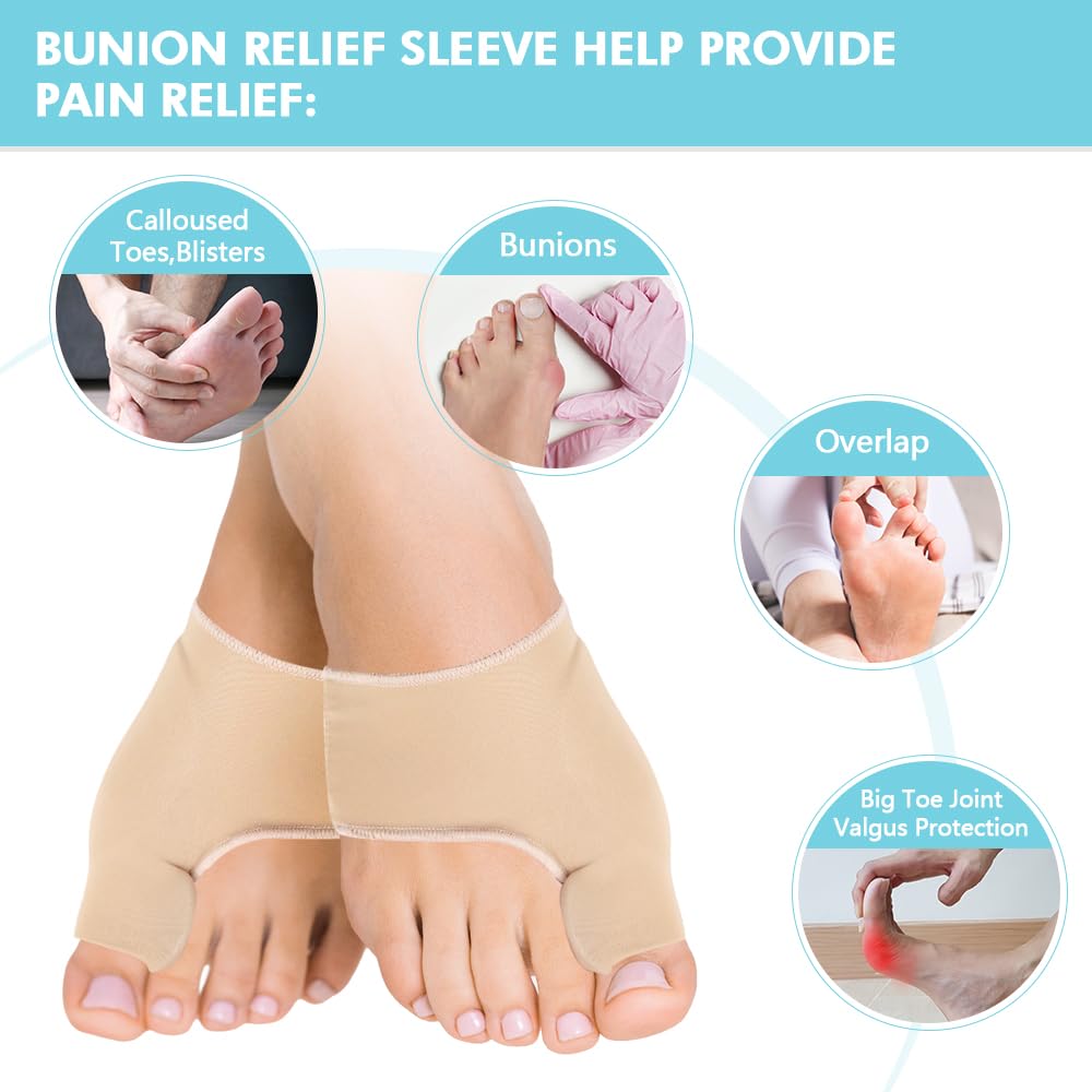 Bunion Corrector Socks With Gel Cushions