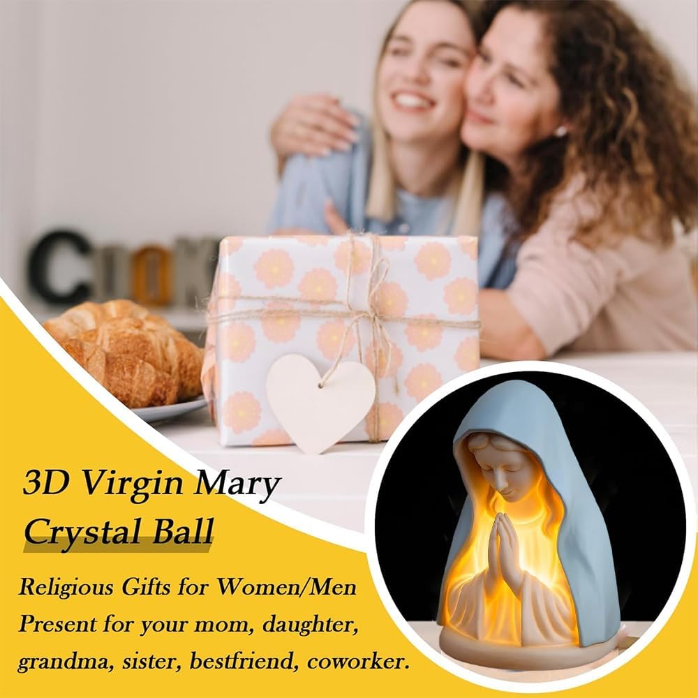 🔥Last Day 49% OFF - Virgin Mary Prayer Night Light