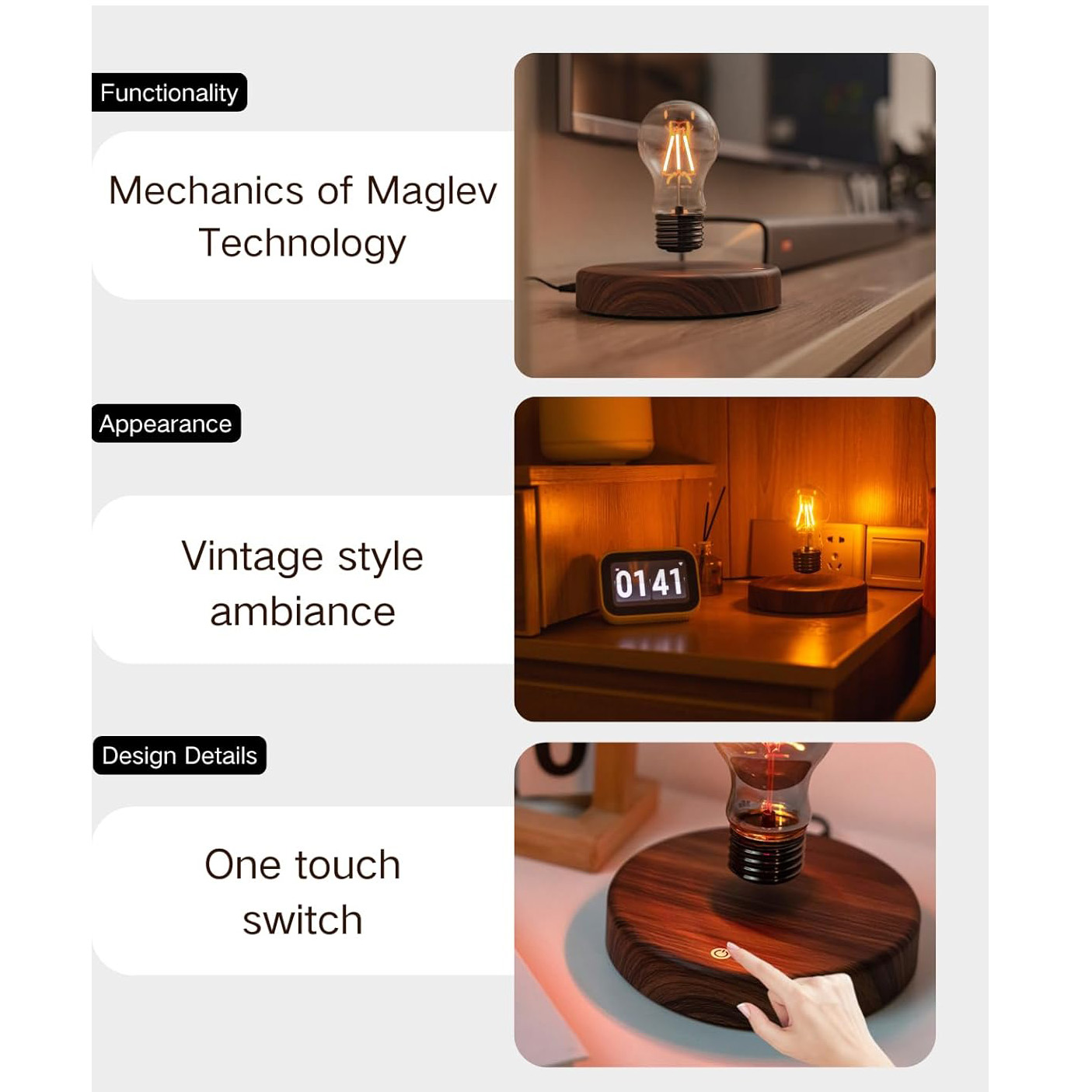 Floating LED Bulb Lamp