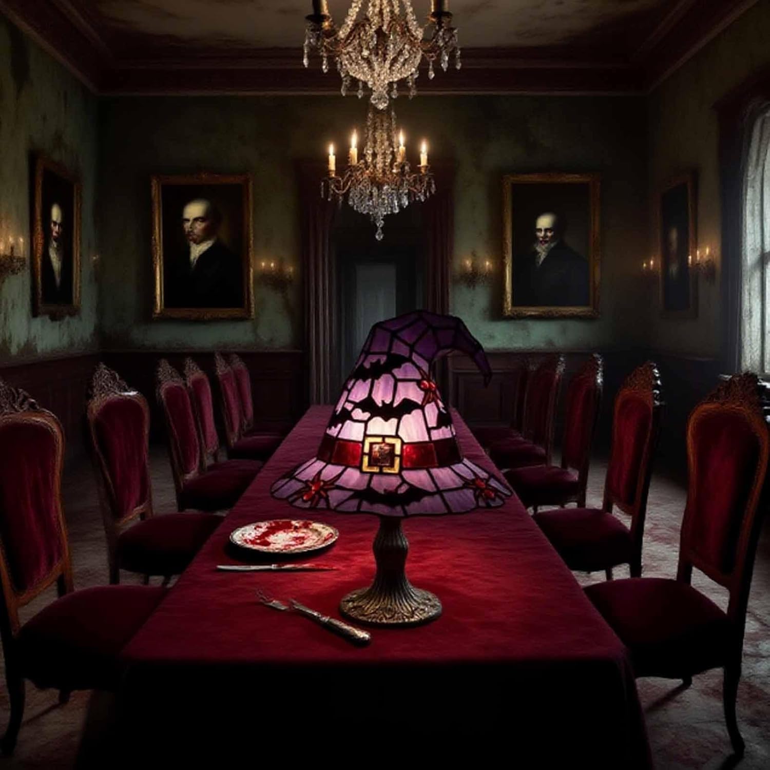 🔥Last Day 49% OFF - Witch Hat Table Lamp Ornament