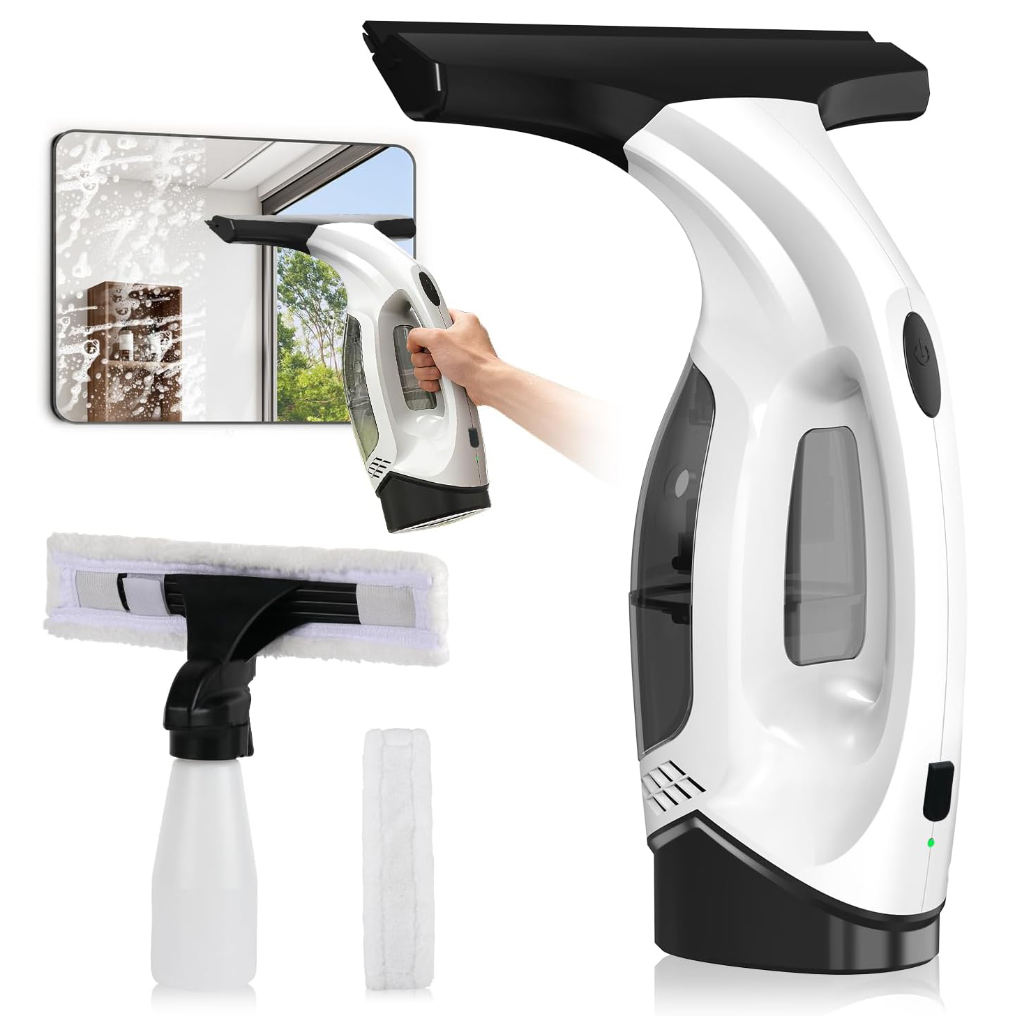 Cordless Window Vacuum Squeegee ✨
