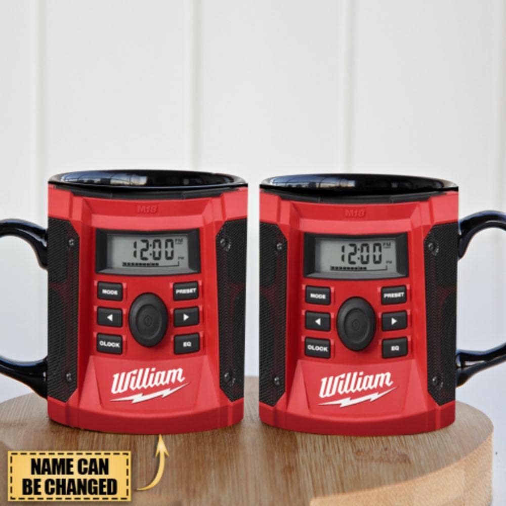 Personalized Power Tool Ceramic Mug