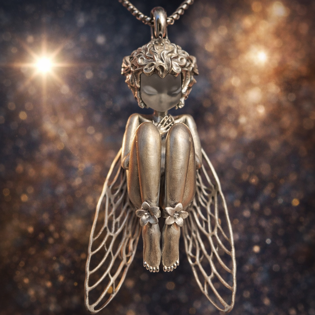 🔥Last Day 49% OFF - 🪽❤️Silent Angel Pendant