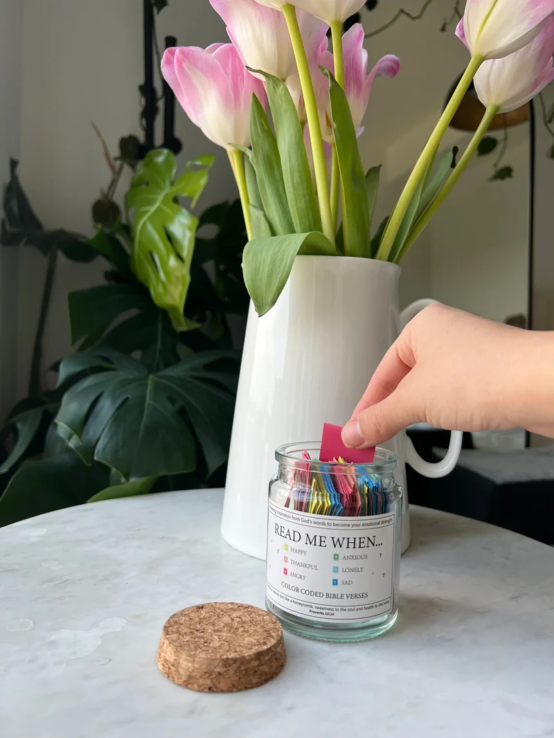 🌟Guide Your Life: The Hope Jar Bible Verses